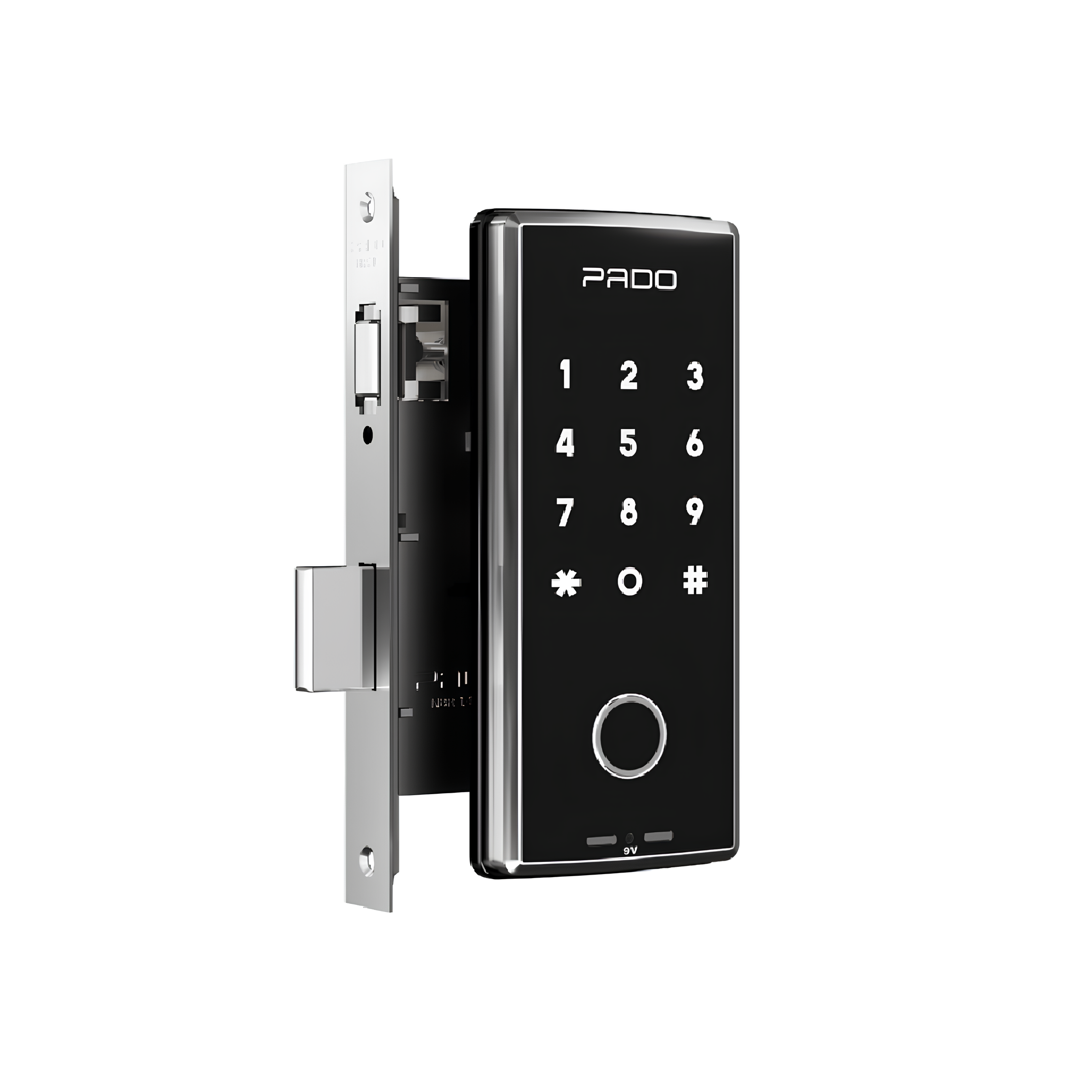 Fechadura Digital De Embutir Fde-101 Plus Com Pado Hub 54032307 Pado