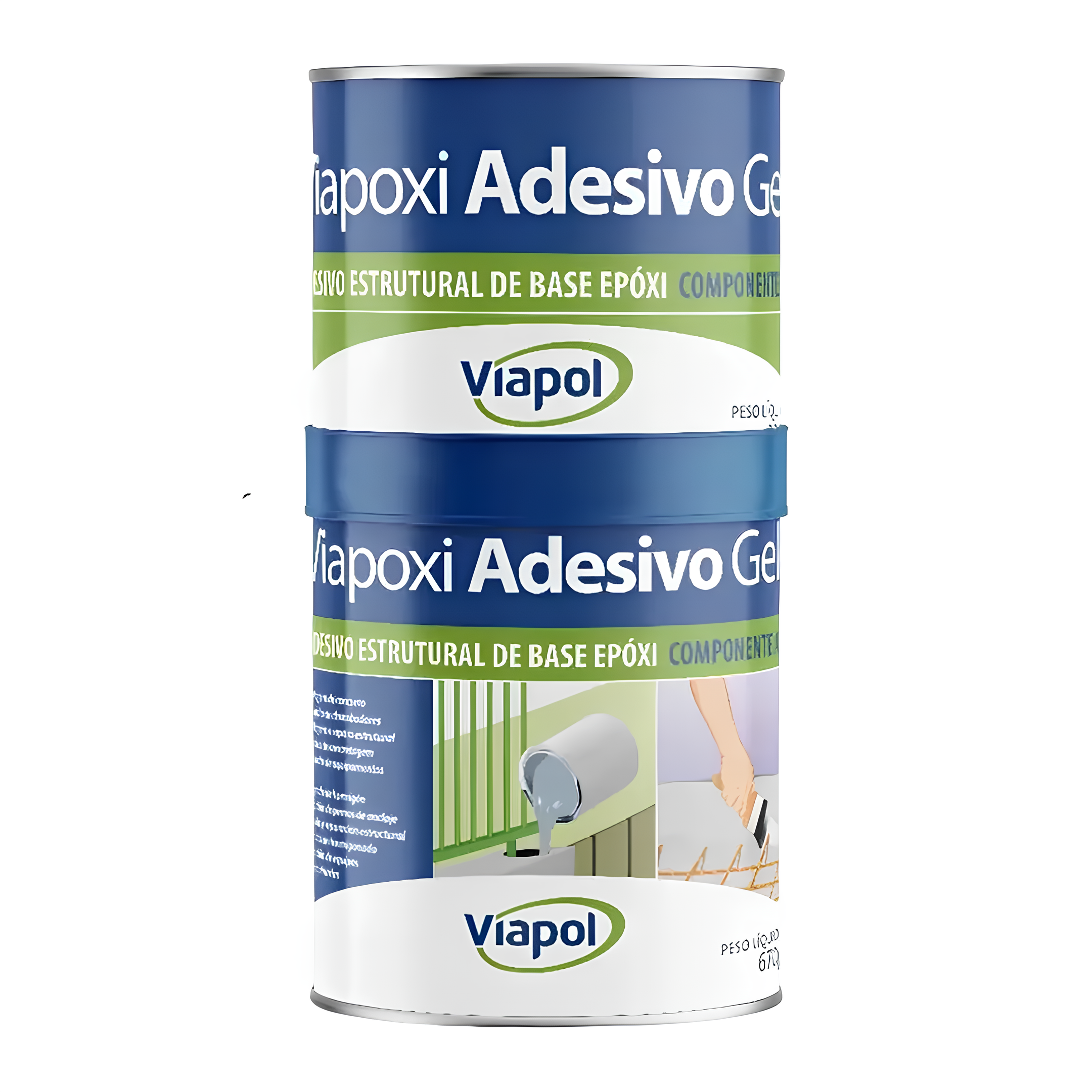 Viapoxi Adesivo Gel 1Kg V0510623 Viapol
