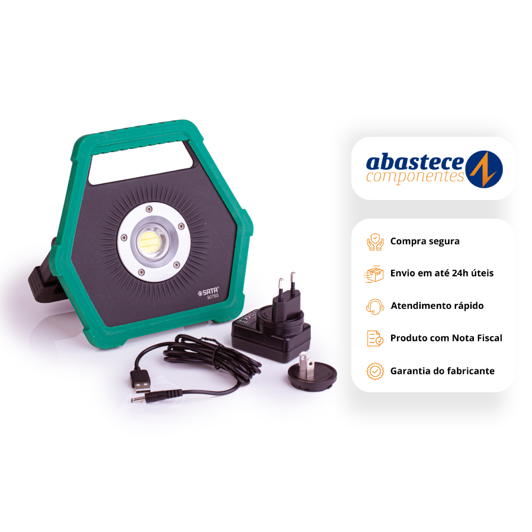 Luminaria Dobravel Recarregavel 1100LM ST90765L SATA