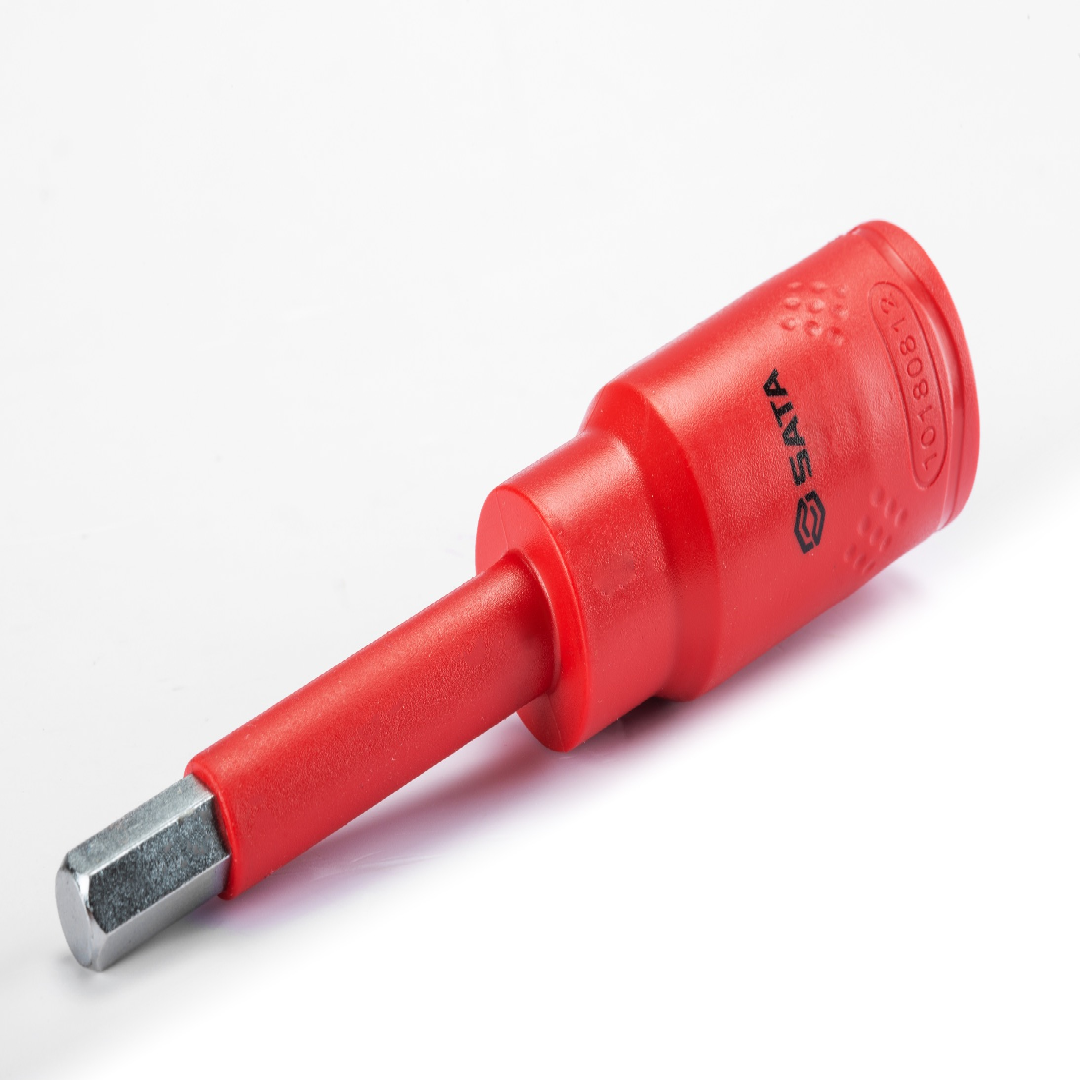Soquete Bit Hexagonal Isolado 1/2" De 17Mm St14017sc Sata