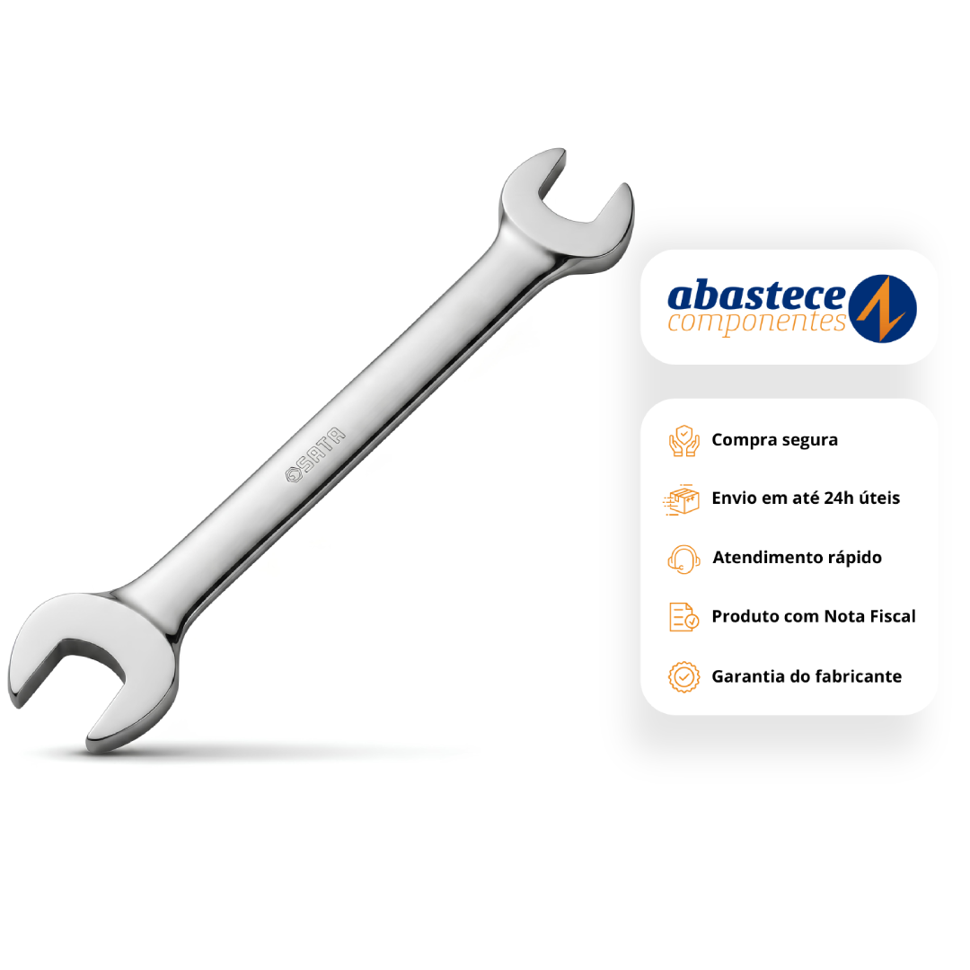 Chave Fixa Espelhada 34X36mm Em Aço Cr-V St41223sc Sata