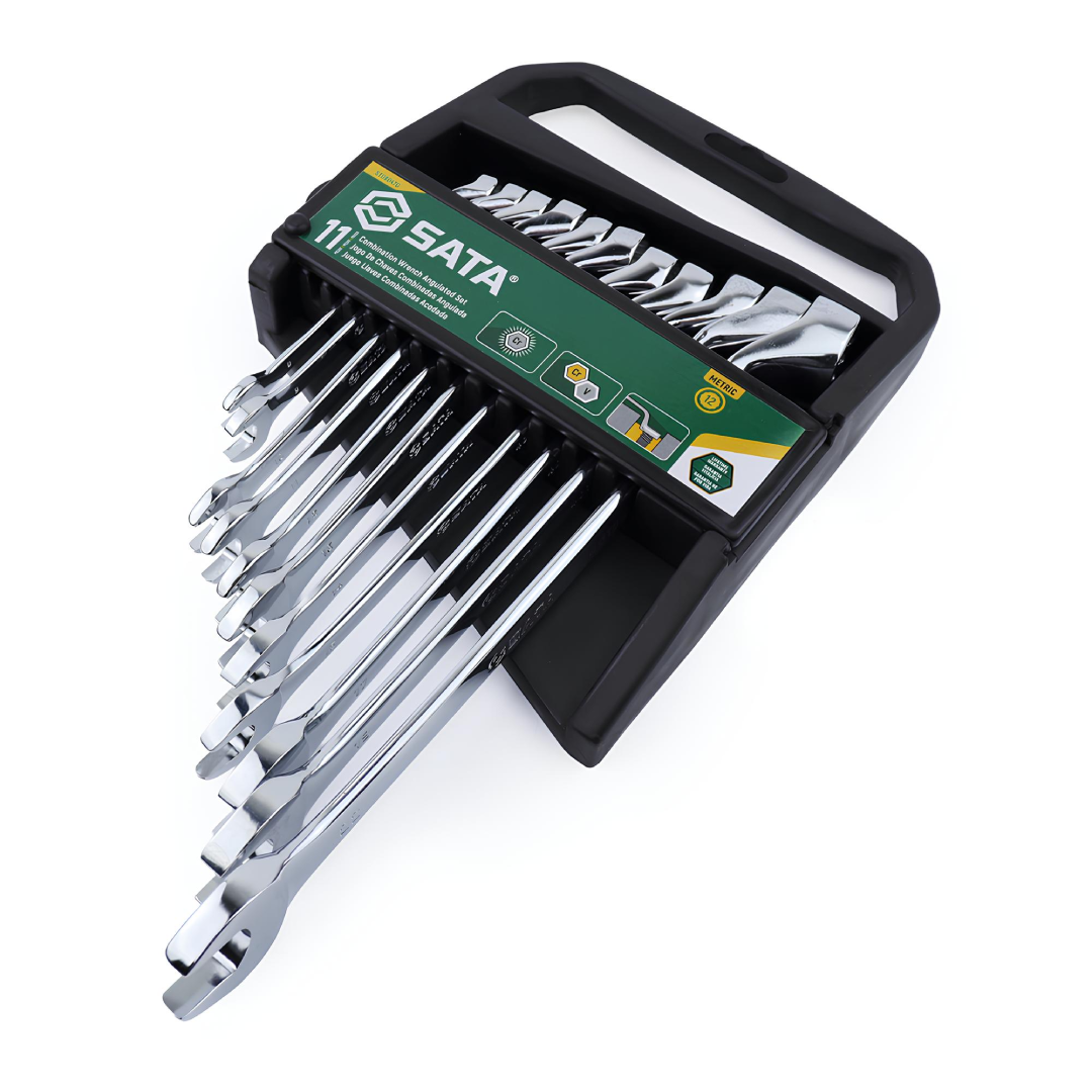 Jogo Chave Combinada Angulada 45° 8-22Mm 11Pçs St08047g Sata
