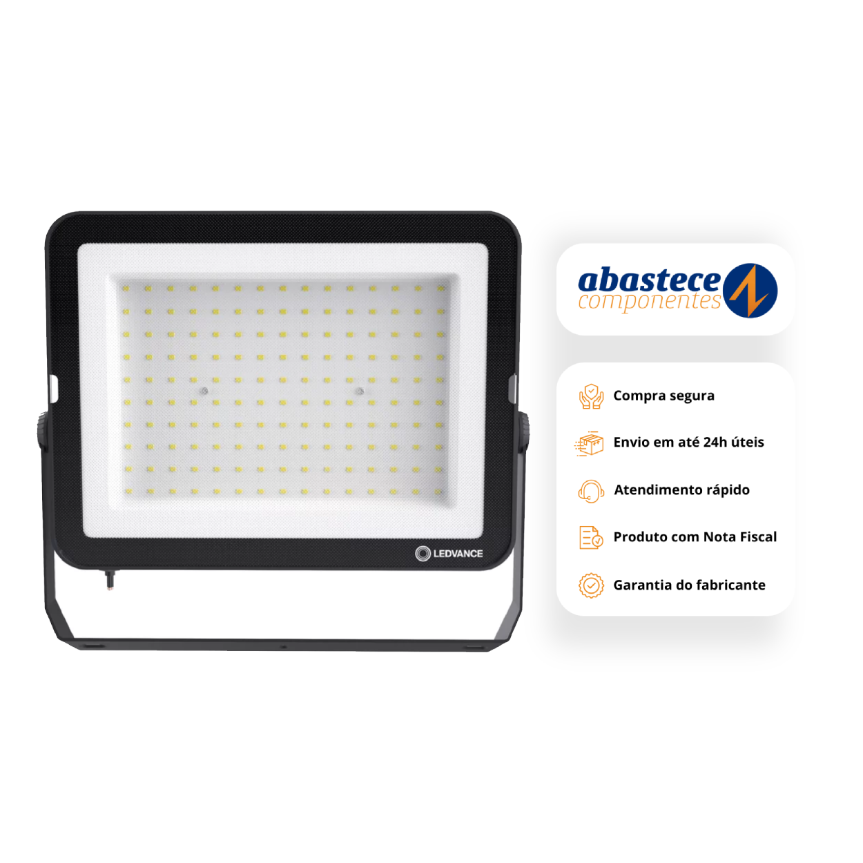 Refletor Led 150W 3Cct 15000Lm Bivolt Ip66 Floodlight Compact Ledvance