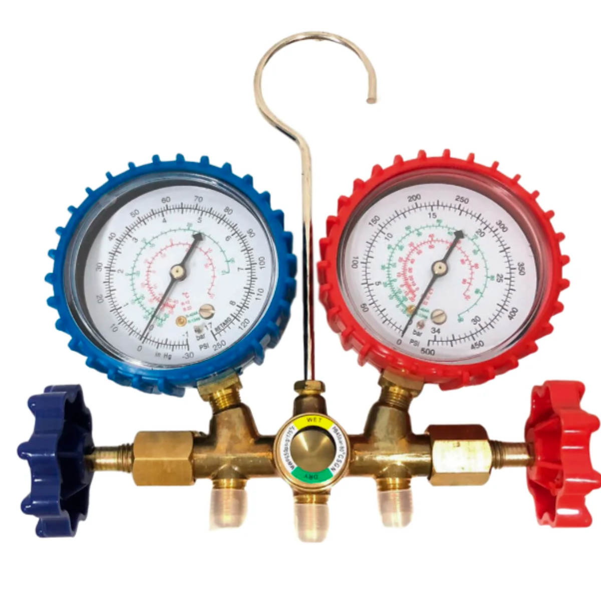 Manifold C/ Visor Para Gases R12 R22 R134a R404a 000079 Eolo