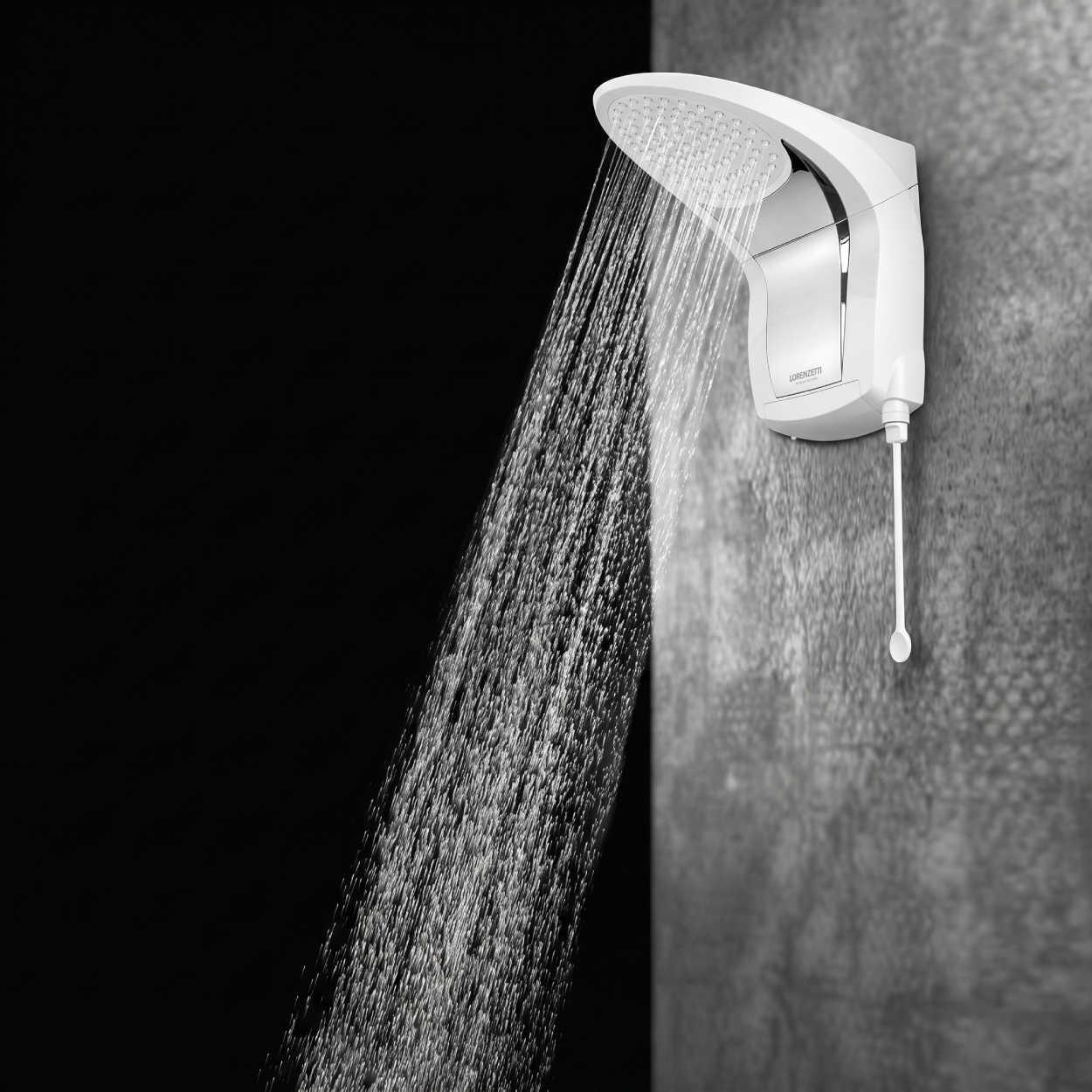 Chuveiro Ducha Acqua Jet Ultra Eletronico Br/Cr 6800w 220V Lorenzetti