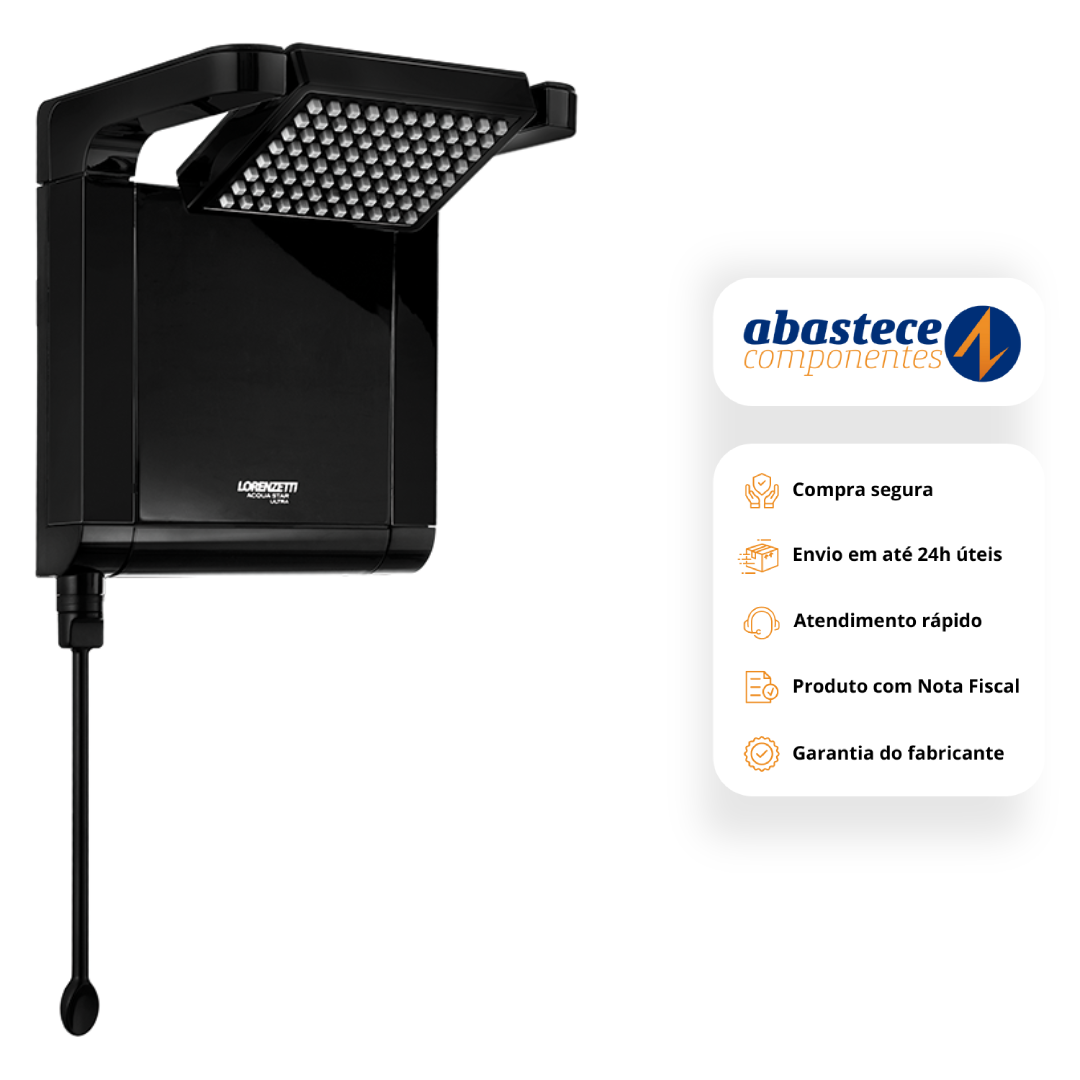 Ducha Acqua Star Ultra Eletronico Pr 6800w 220V Lorenzetti