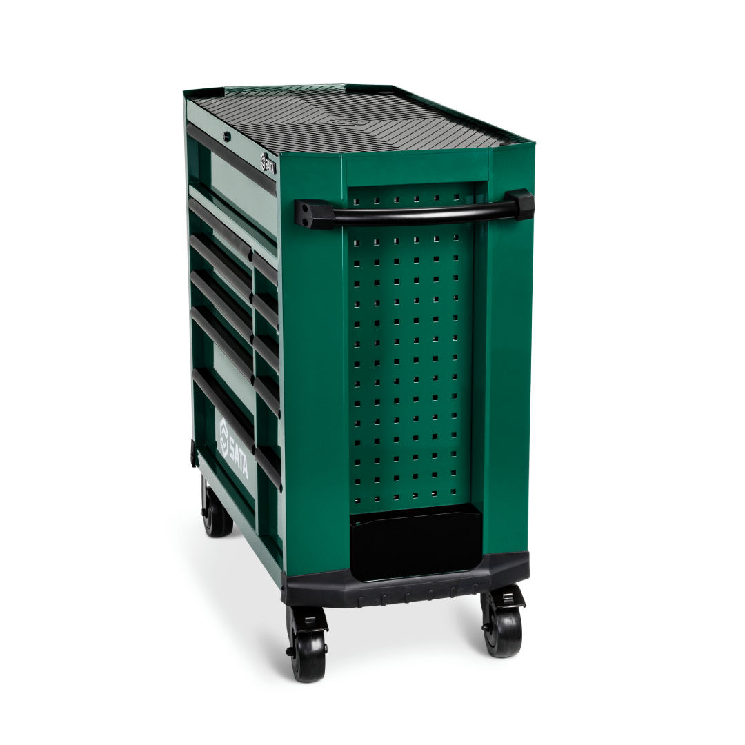Carro Para Ferramenta Com 11 Gavetas Verde St95114g Sata