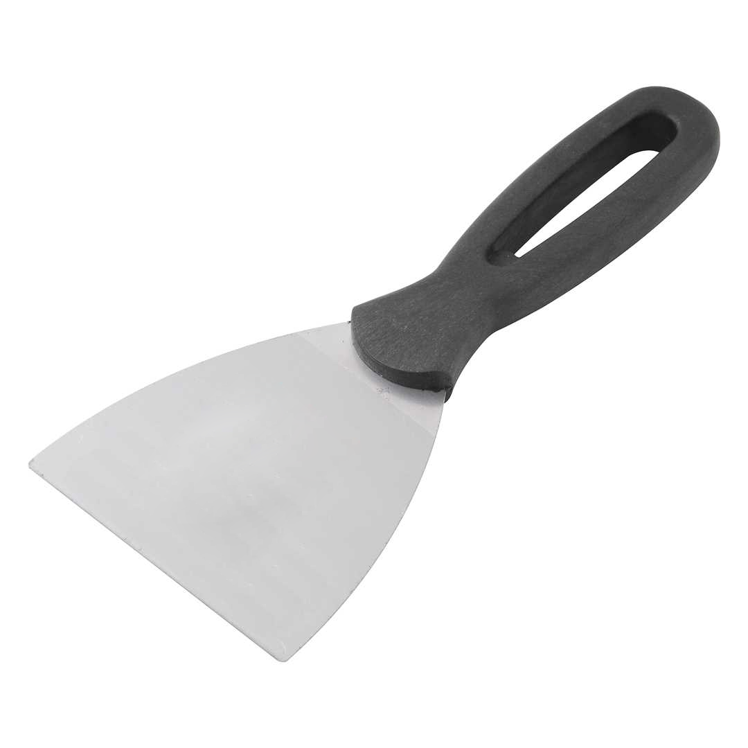 Espátula Lisa Com Cabo Plástico preto 8Cm 6242300004 Nove54