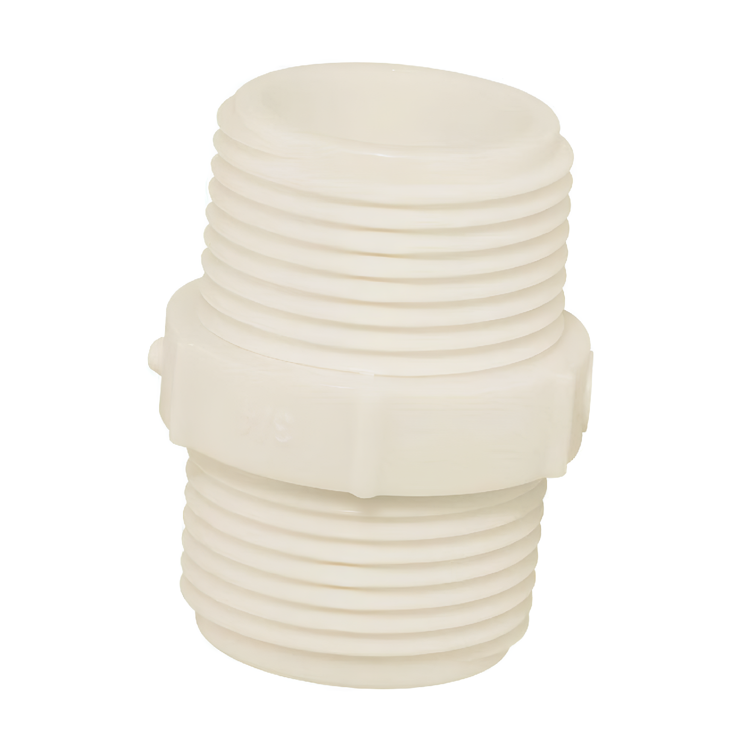Nipel Roscavel 1/2" Pvc Branco 11758 Amanco