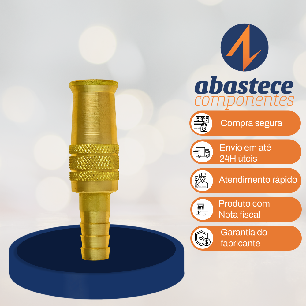 Esguicho tipo Maxi 11741E Espiga 3/4" Garden