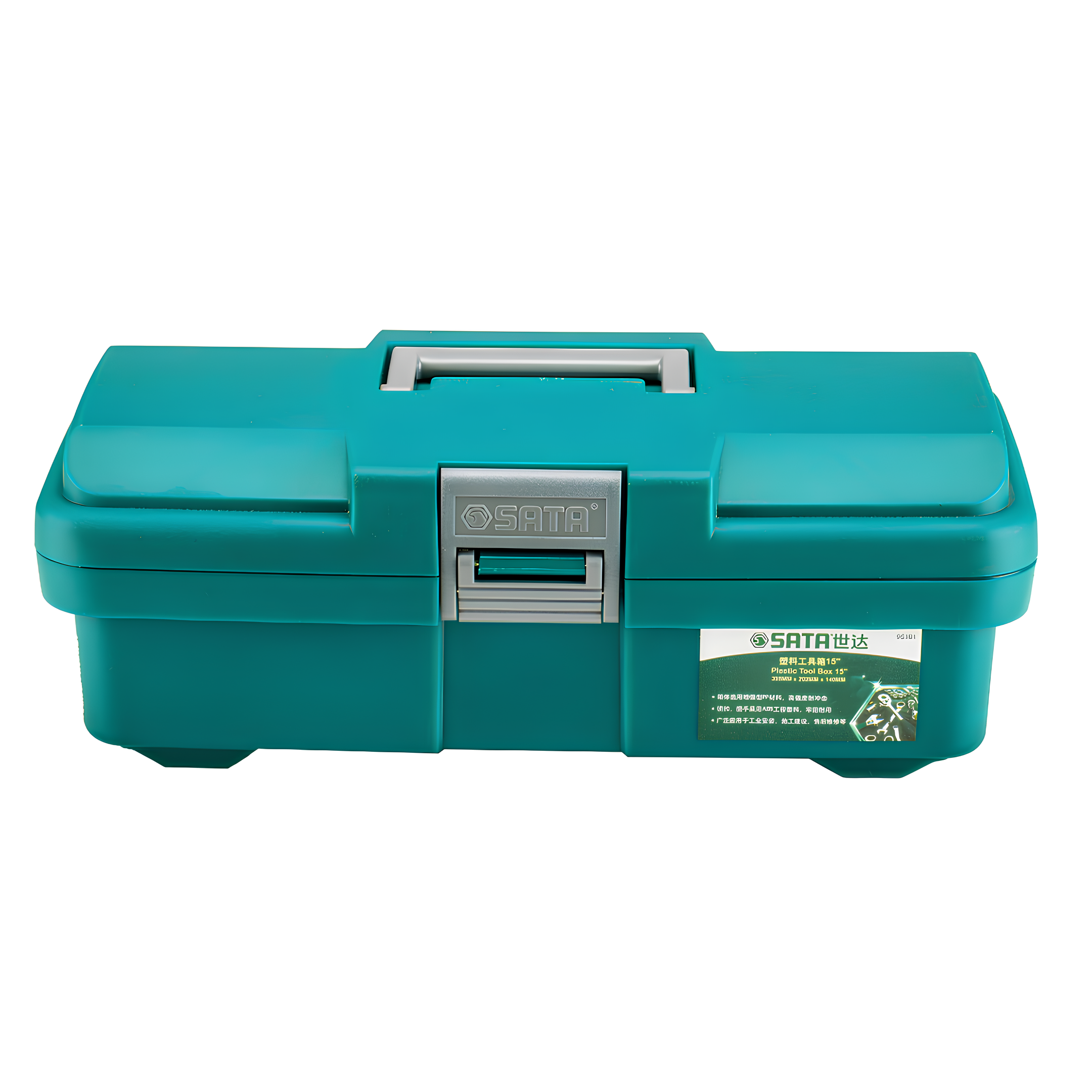 Caixa Plástica De 15" Para Ferramentas St95161sc Sata