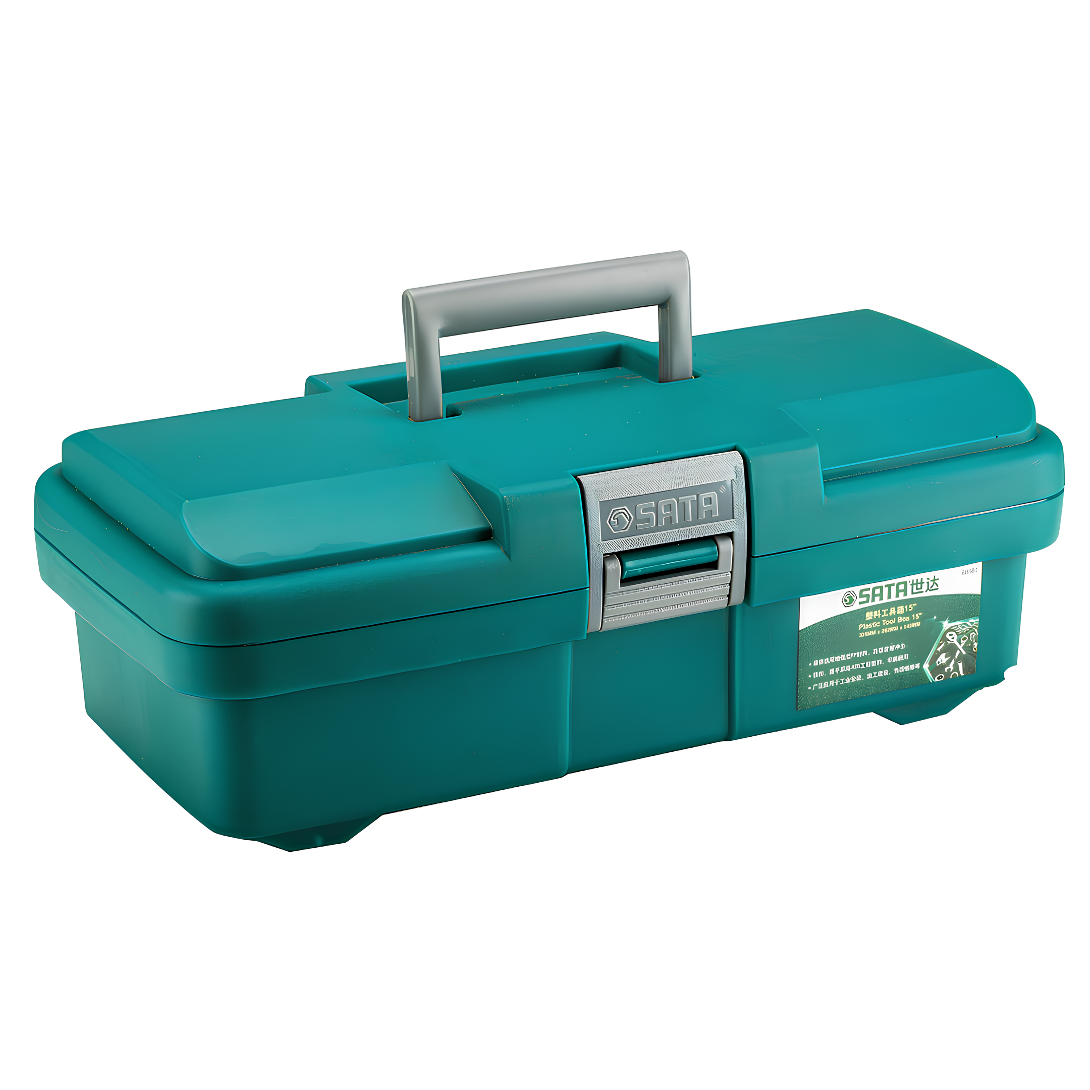 Caixa Plástica De 15" Para Ferramentas St95161sc Sata