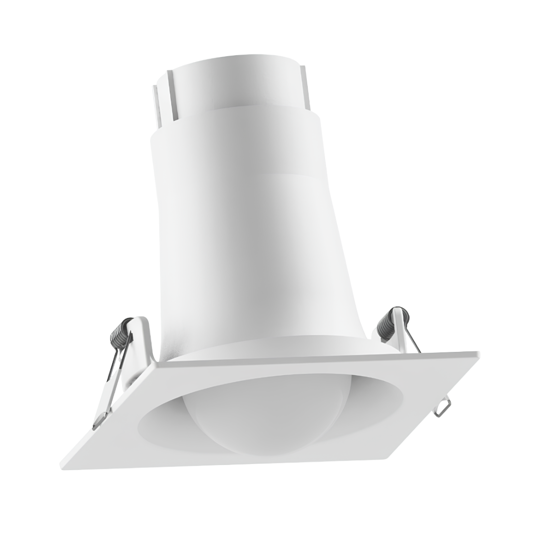 Spot Led Quadrado Embutir Branco Bulbo Rgbw 7,5W 600Lm Osram