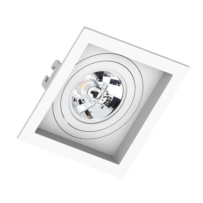 Spot Quadrado Embutir Recuado Br Ar70 12º 4,8W 2700K Bivolt Ledvance