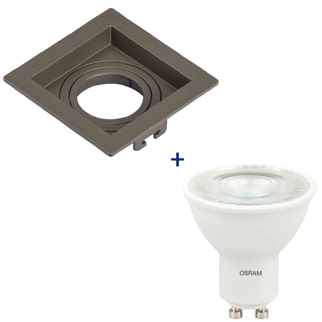 Spot Embutir Recuado Ch Dicroica 6,5w 2700K Bivolt Ledvance