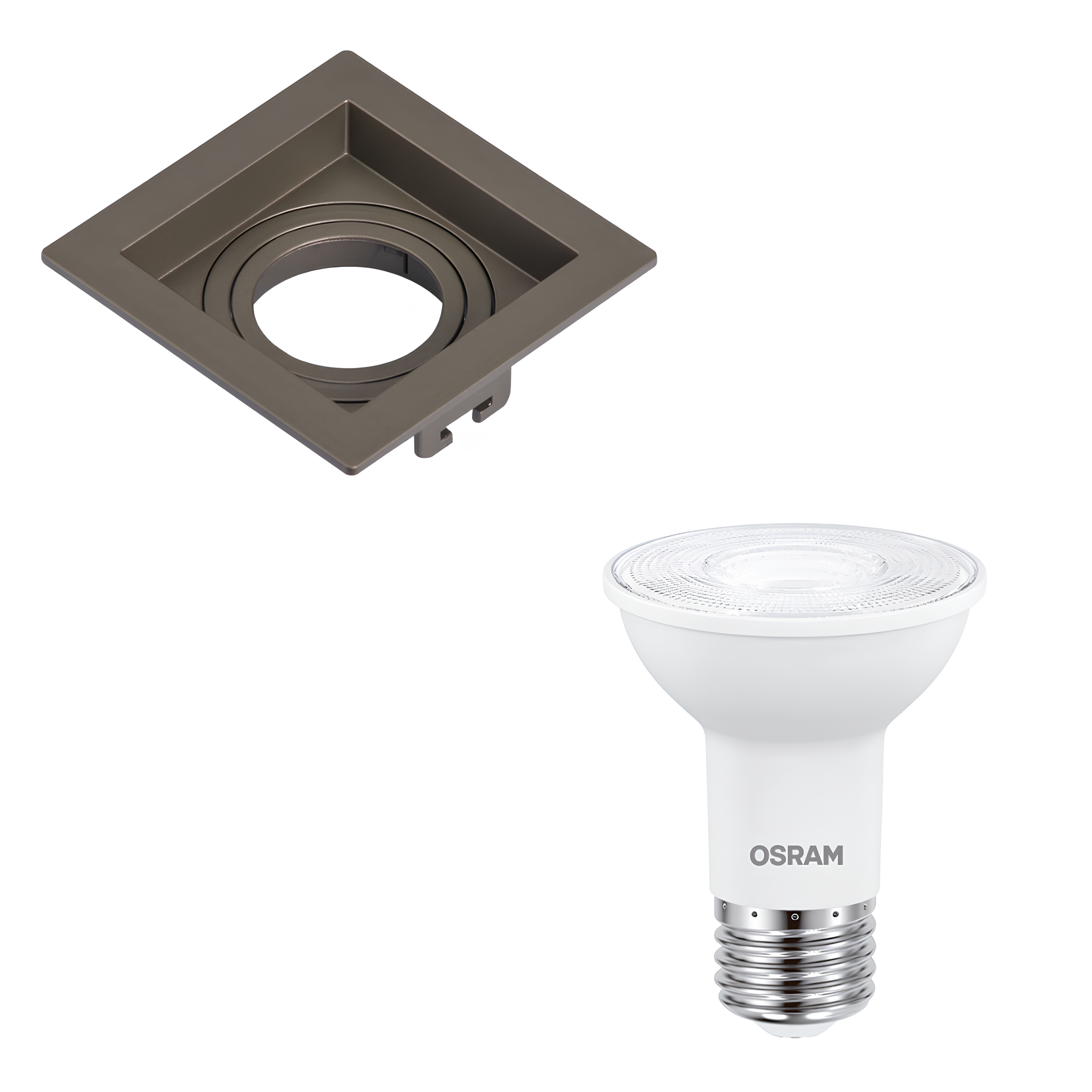 Spot Embutir Recuado Ch Par20 Dim 5,5W 2700K Ledvance