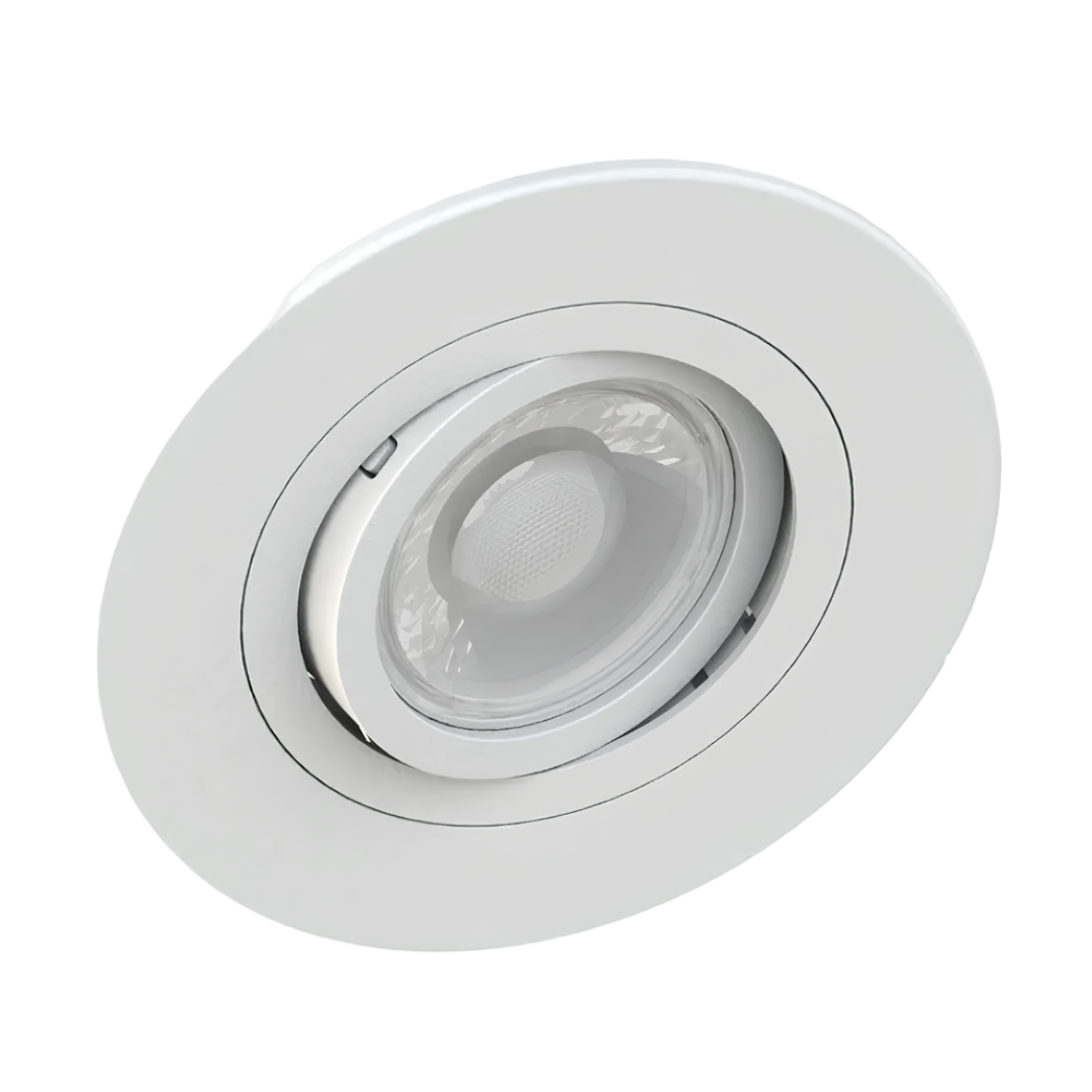 Spot Led Redondo Embutir Branco Par16 4W 350Lm Bivolt Osram