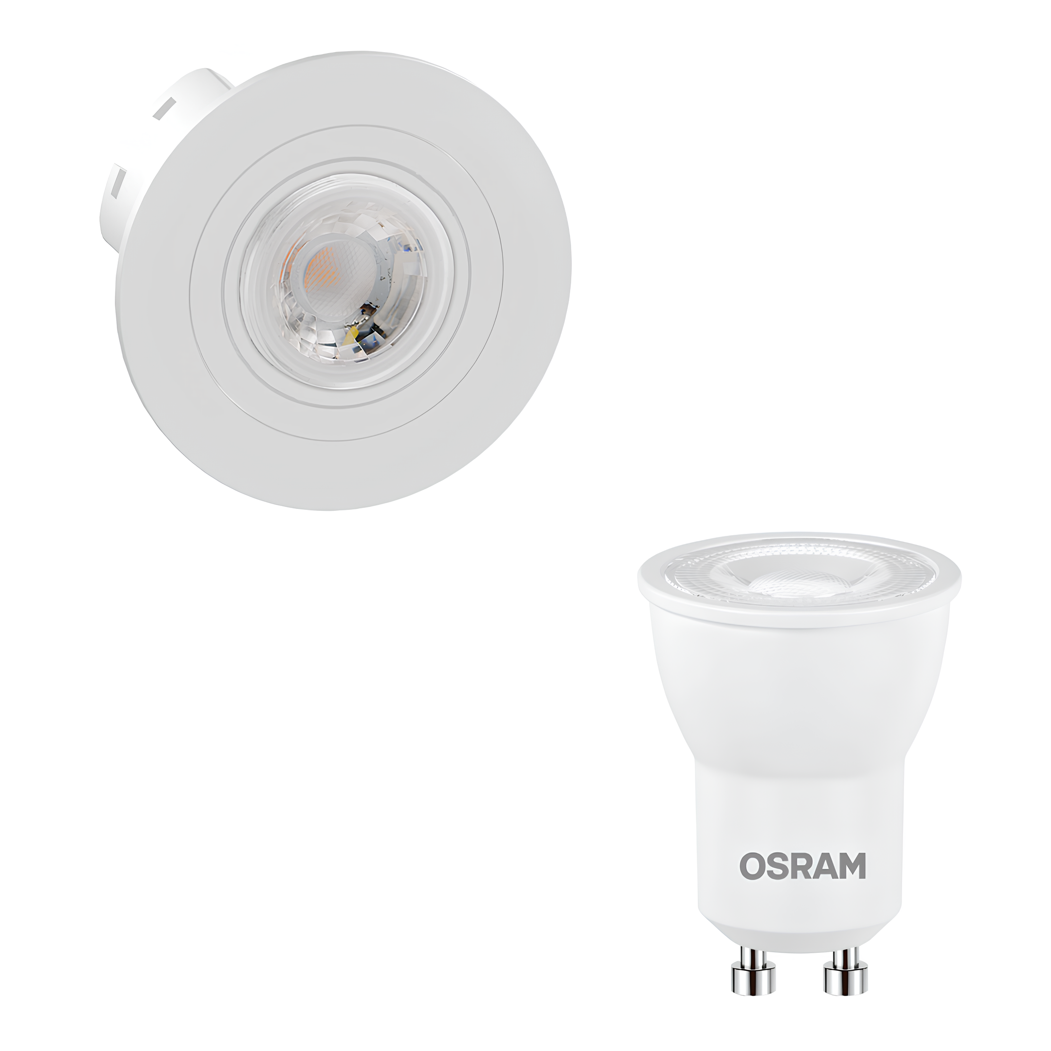 Spot Led Redondo Embutir Branco Par11 3,5W 2700K 300Lm Osram