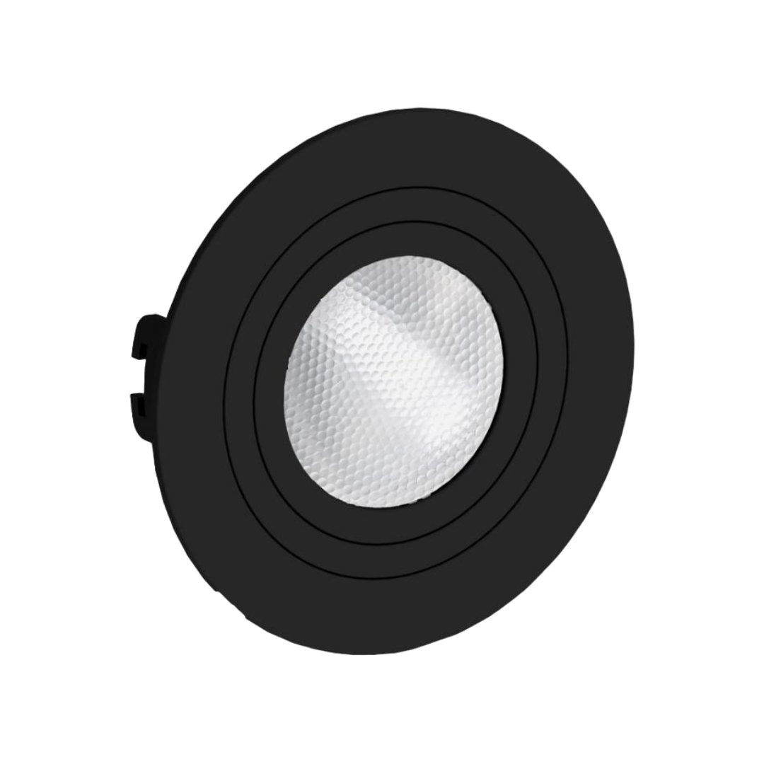 Spot Led Redondo Embutir Preto Par20 5,5W 525Lm Osram
