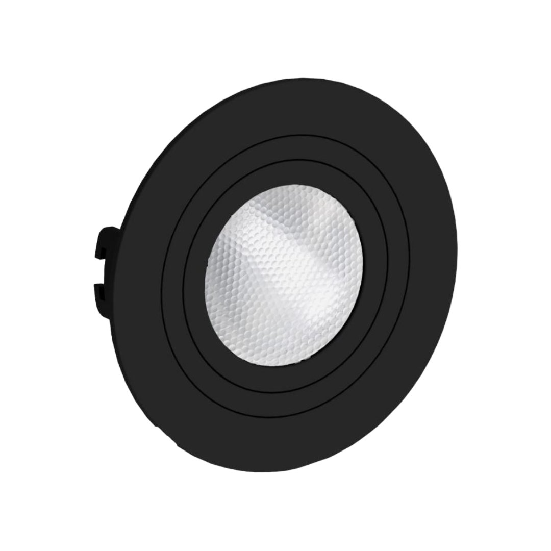 Spot Led Redondo Embutir Preto Par20 5,5W 525Lm 25° Bivolt Osram