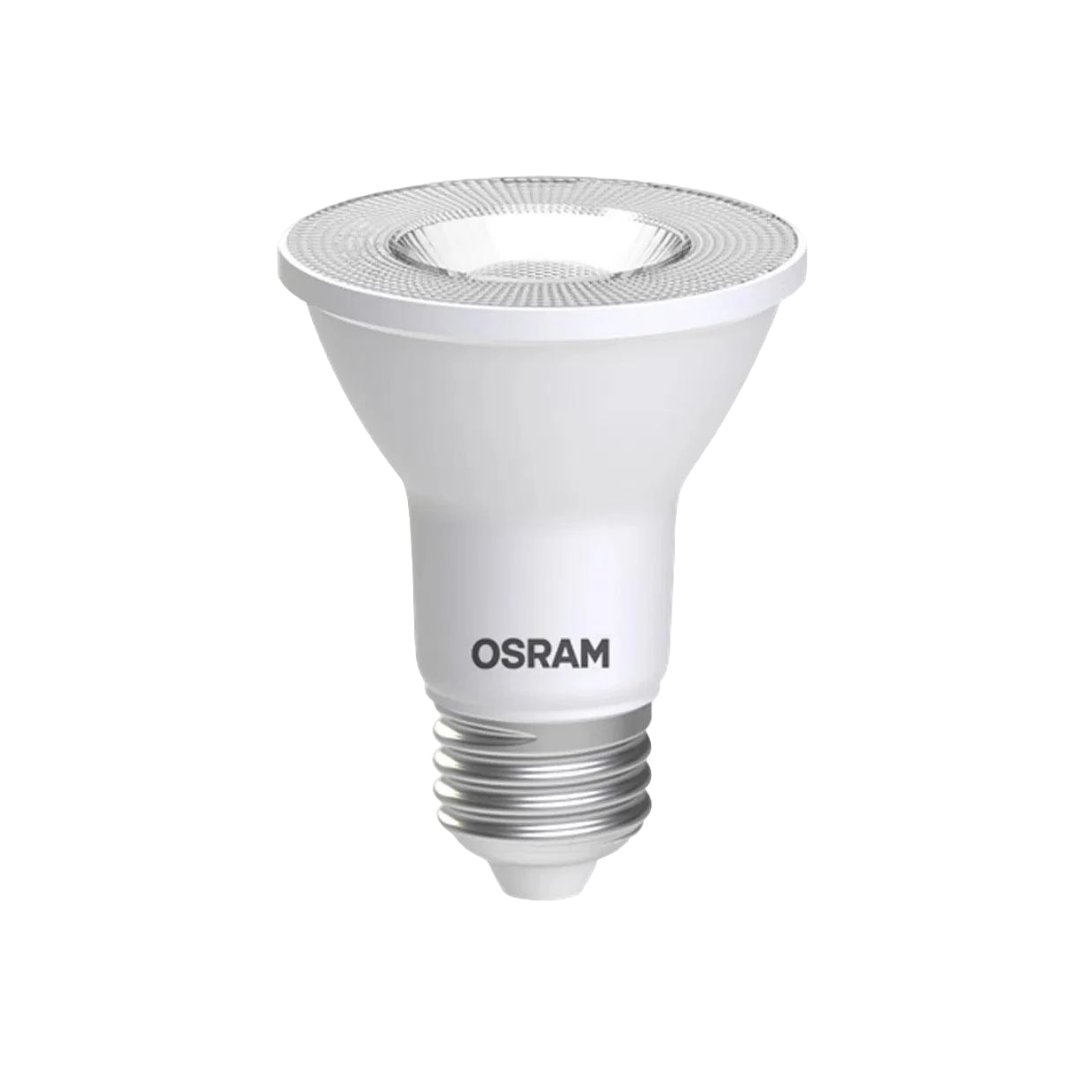 Spot Led Redondo Recuado Branco Par20 5,5W 2700K 25° Ip65 Osram