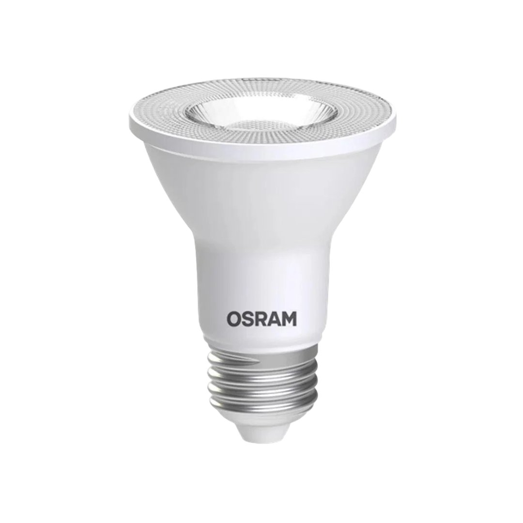 Spot Led Redondo Recuado Br/Pt Par20 5,5W 2700K 25° Ip65 Osram