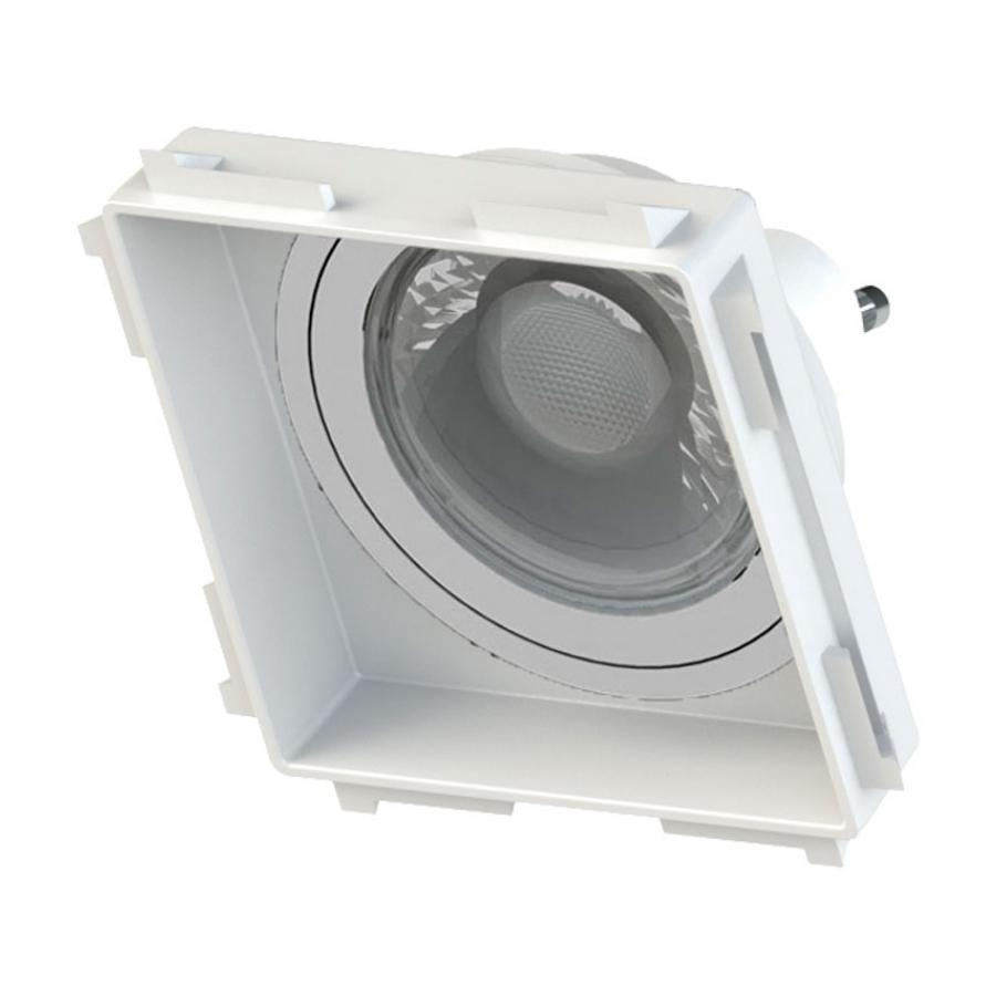 Spot Led Quadrado No Frame Branco Par16 5W Rgbw 450Lm Ledvance