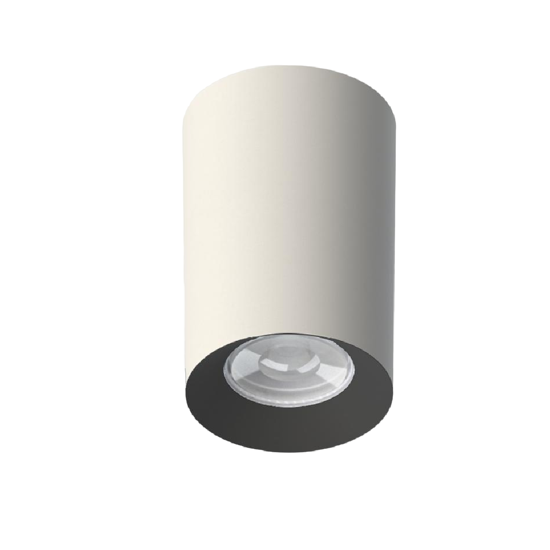 Plafon Tower Rgb Redonda Branco E Preto Ledvance