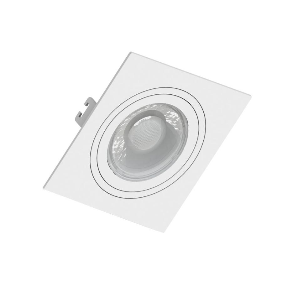 Spot Quadrado Embutir Branco Par16 5W Rgbw 450Lm Bivolt Ledvance
