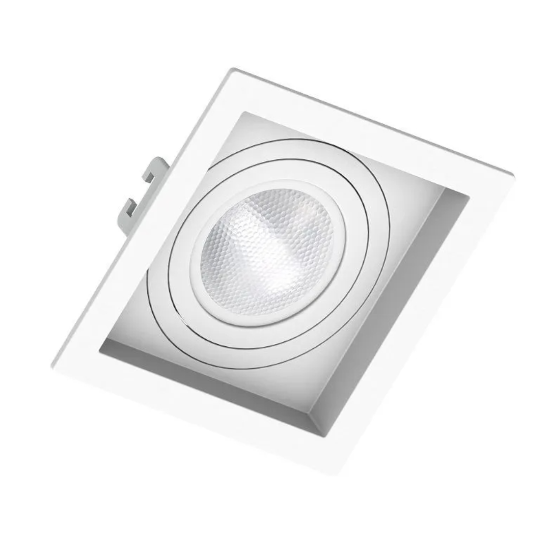 Spot Led Quadrado Recuado Branco Par20 5,5W 525Lm Ledvance