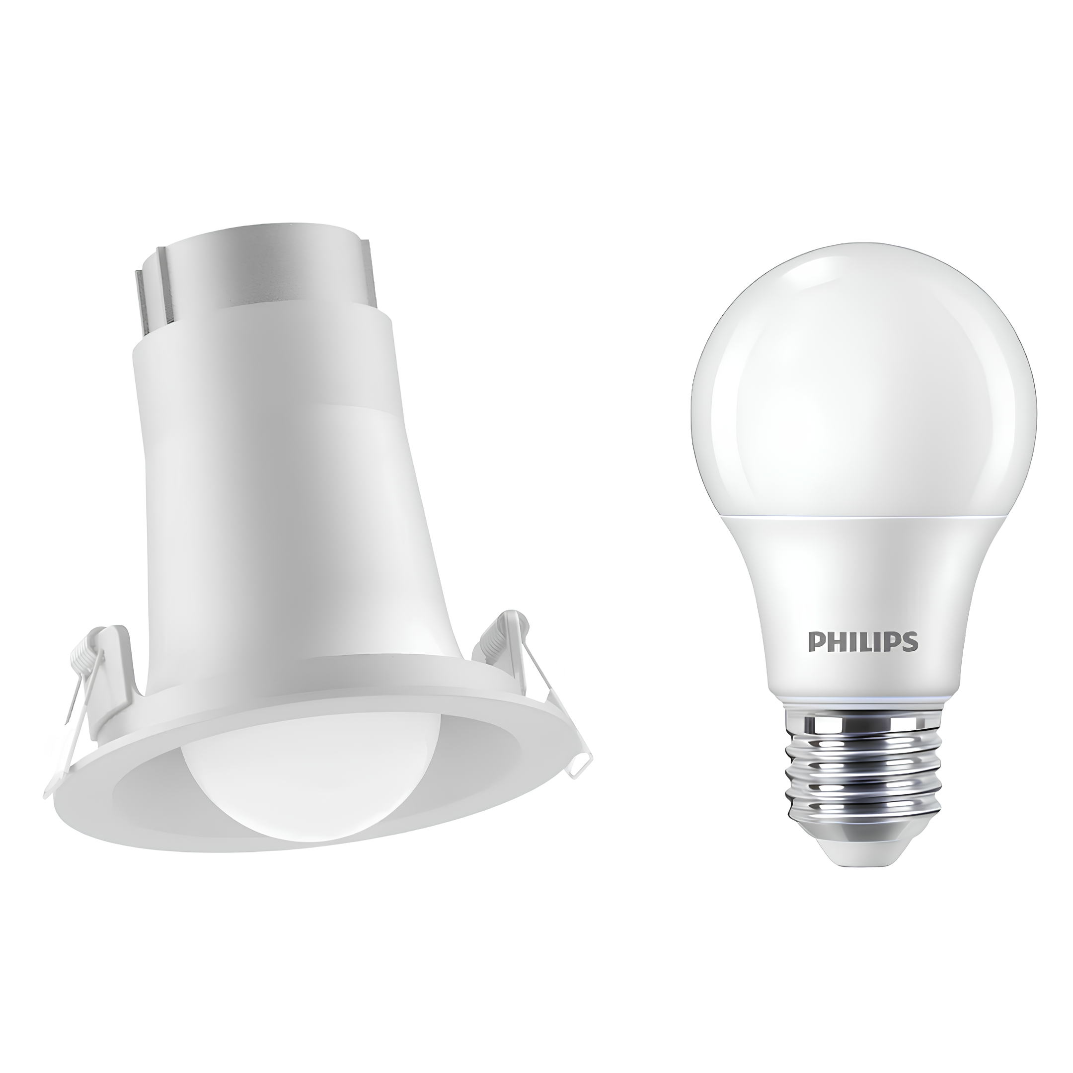Spot Led Redondo Embutir Bulbo Branco 4,5W 480Lm 180° Philips