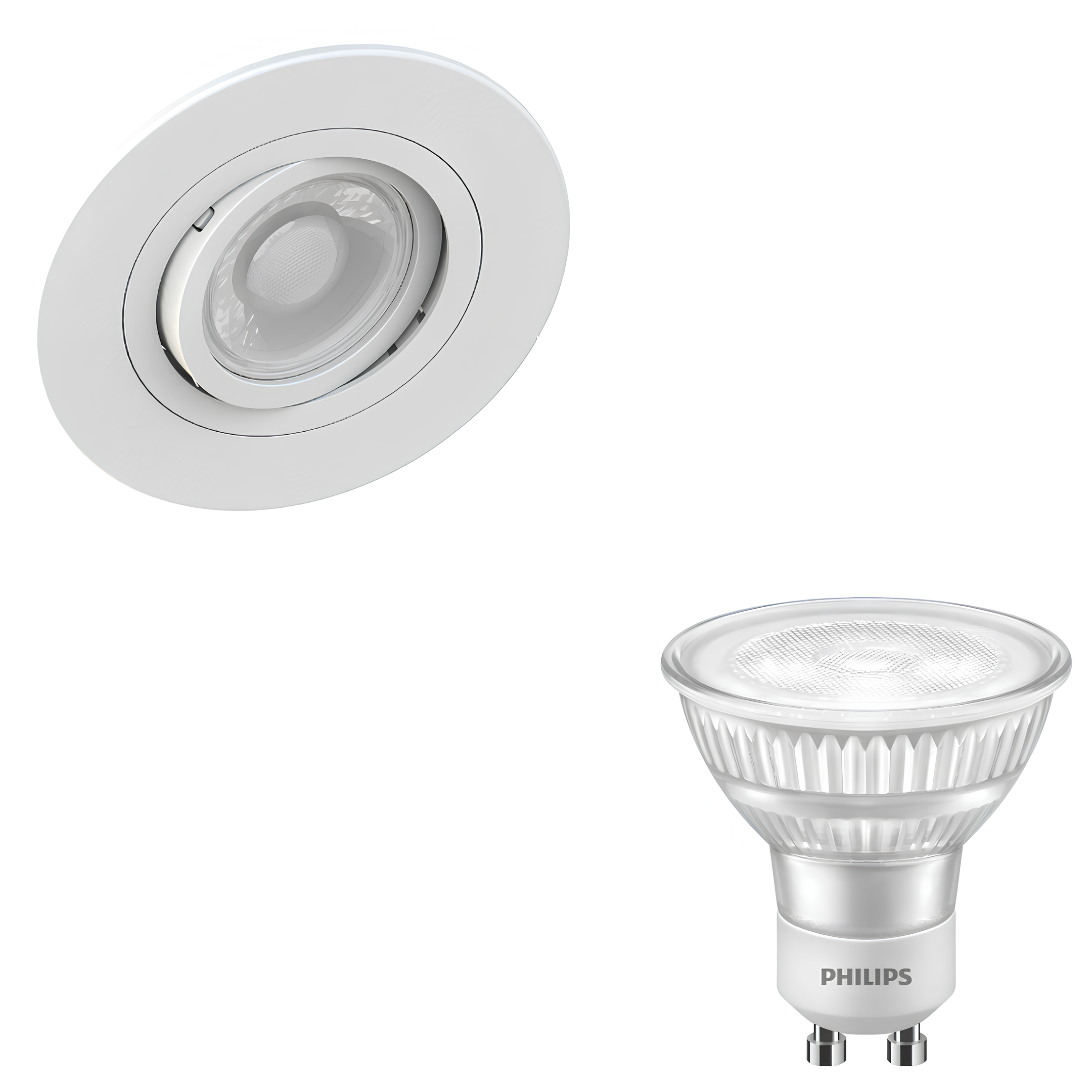 Spot Redondo Embutir Dicroica Branco 4W 350Lm 36° Philips