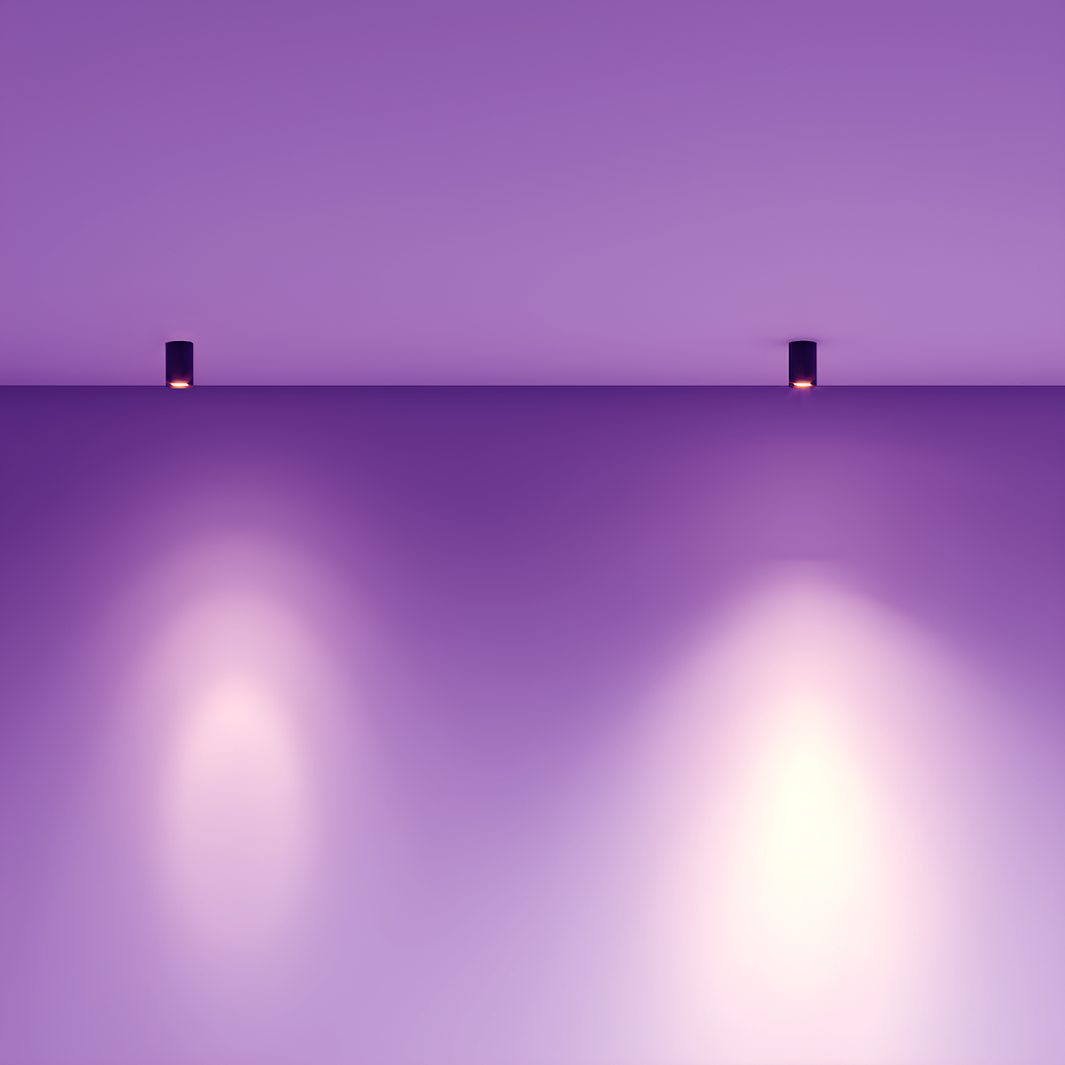 Spot Redondo Embutir Tower Dicroica Br/Pt 4,7W Rgb Philips Hue