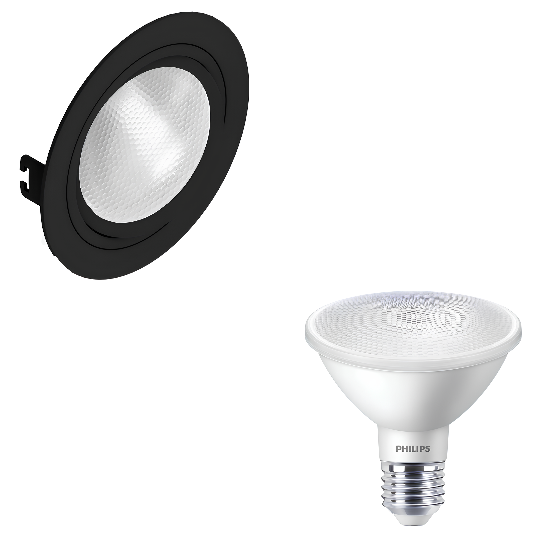 Spot Led Redondo Embutir Par30 Pt 9,5W 900Lm 25° Philips