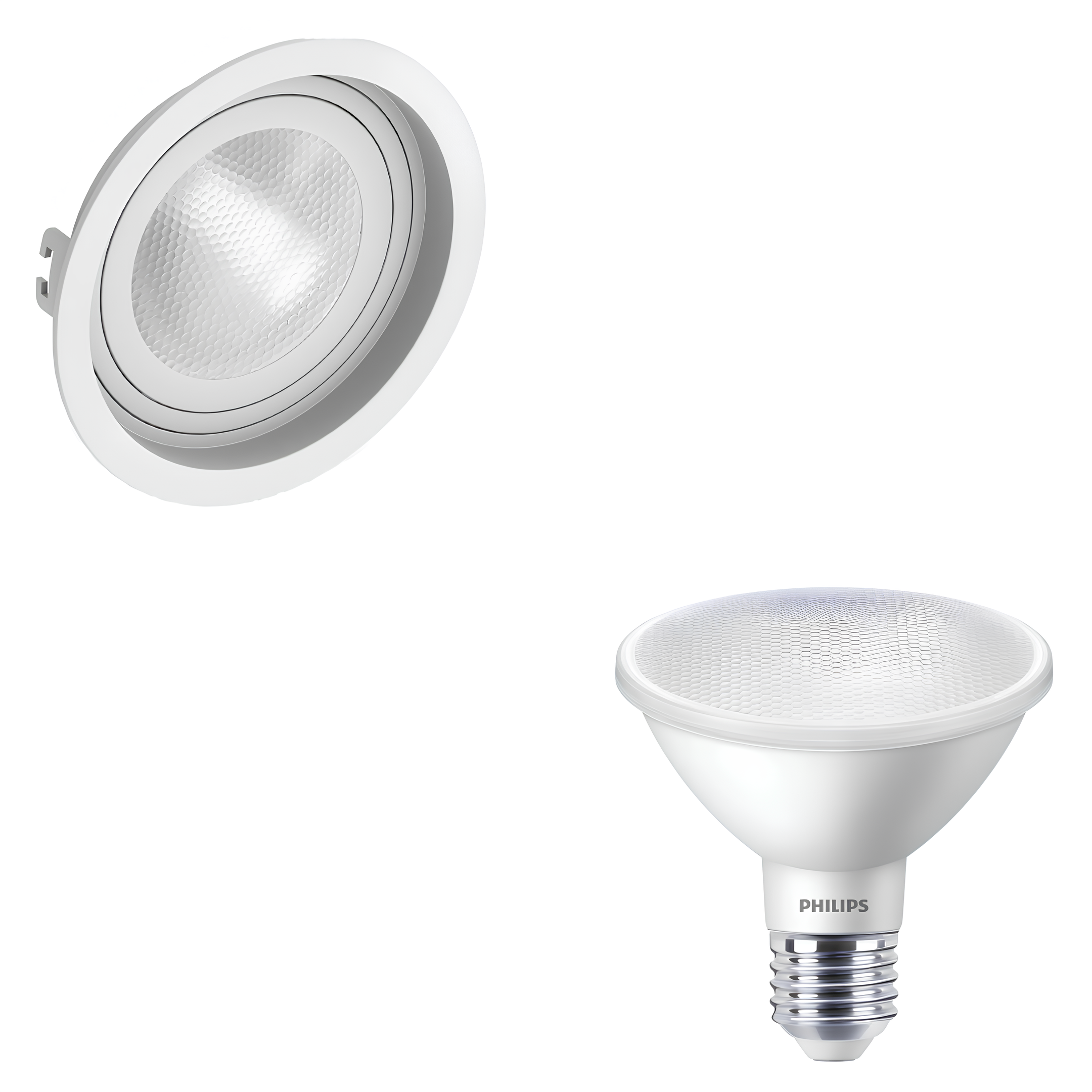 Spot Led Redondo Recuado Par30 Br 9,5W 900Lm 25° Philips