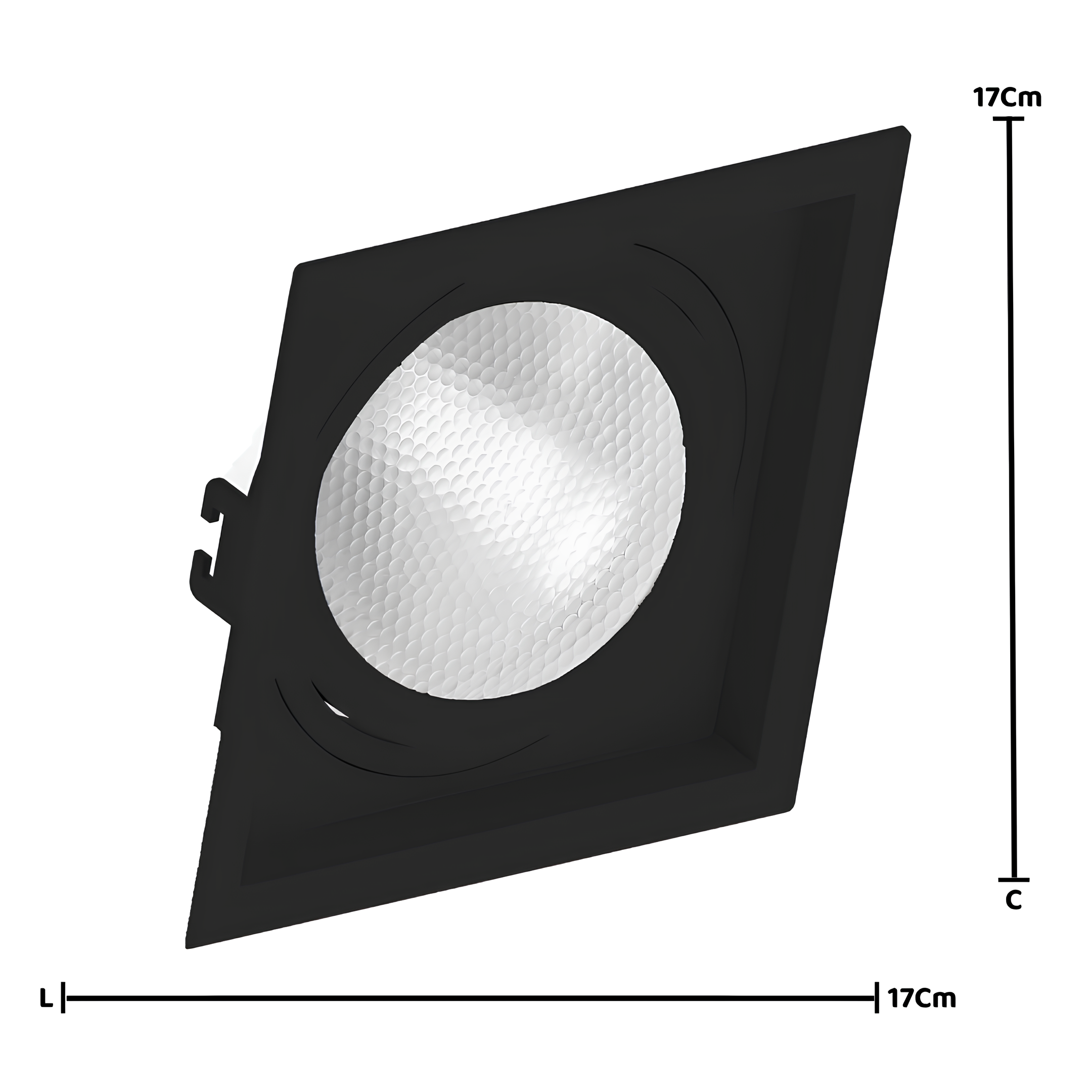 Spot Led Quadrado Recuado Par30 Pt 28W 900Lm 30° Philips