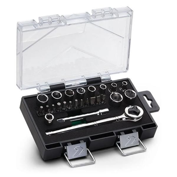 Kit Jogo De Chaves Fenda/Philips + Jogo De Soquetes