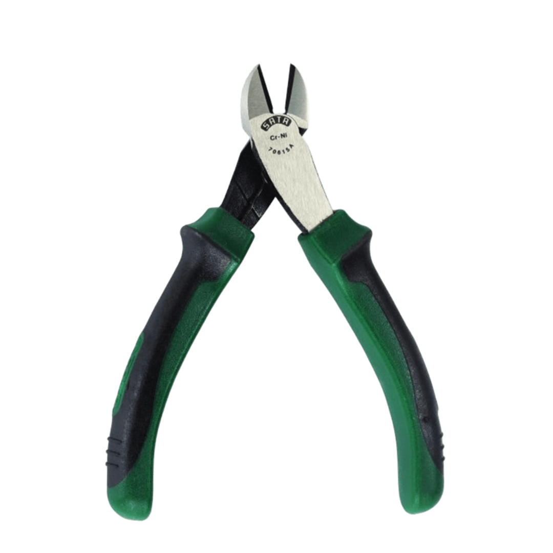 Kit Alicate Corte Diagonal + Descascador E Eletricista Sata