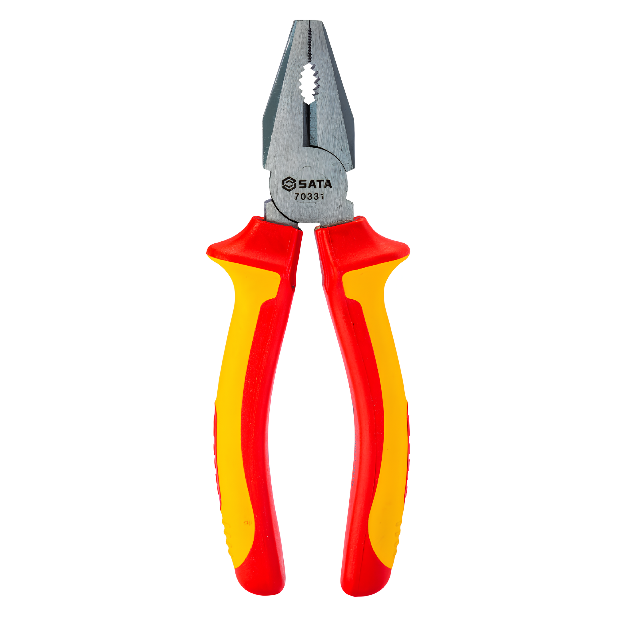 Kit Faca Curva Desencapadora Vde + Alicate Universal Vde Sata