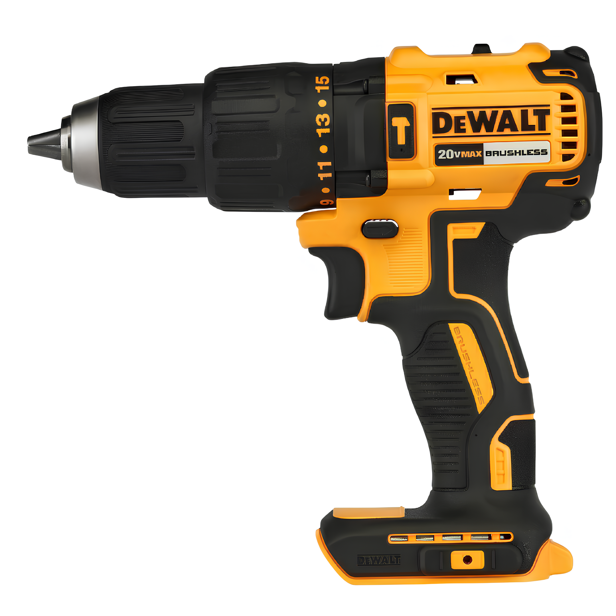 Parafusadeira Furadeira 1/2" 20V + Bateria E Caixa Plastica Dewalt