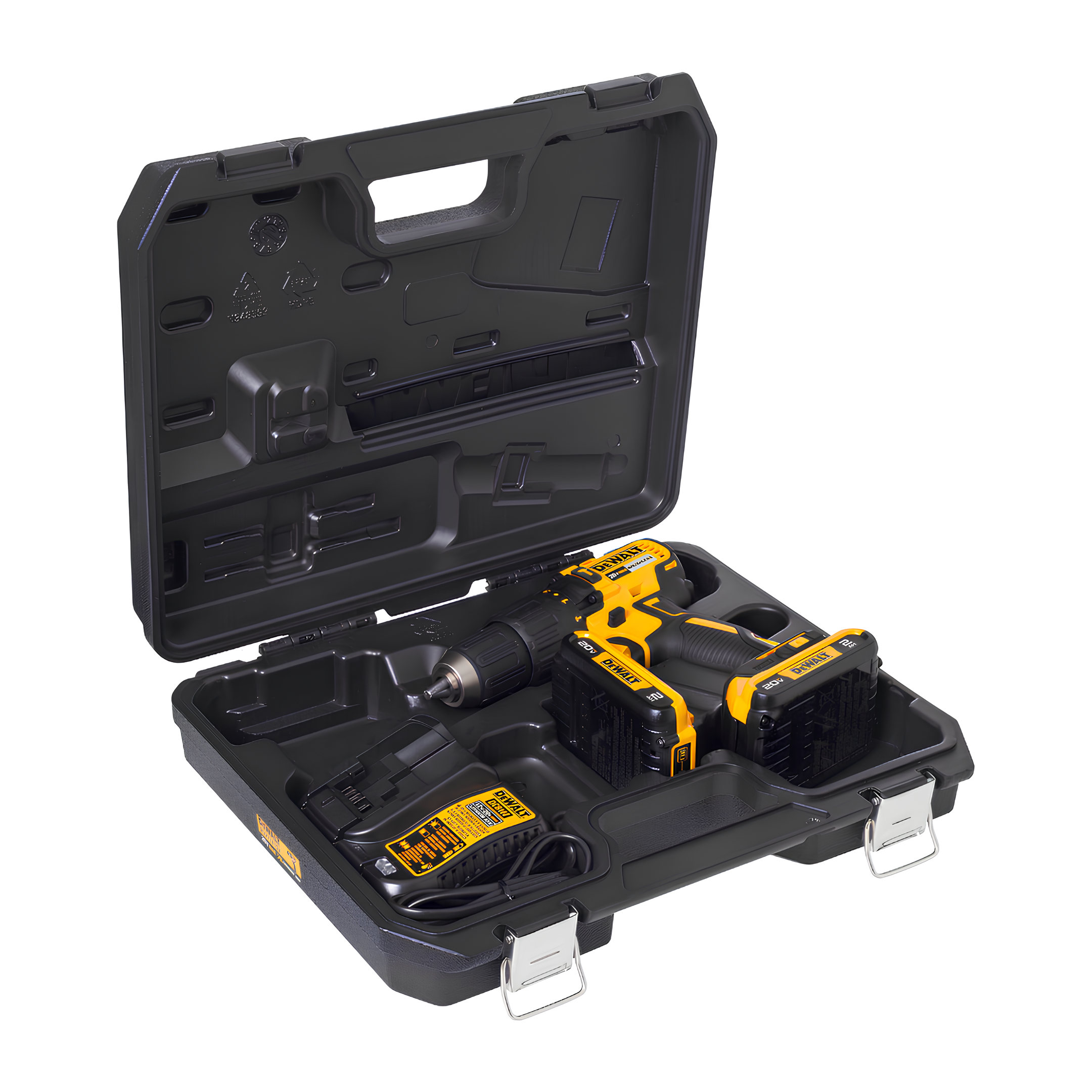 Serra Tico-Tico 20V + Parafusadeira/Furadeira E Bateria Dewalt