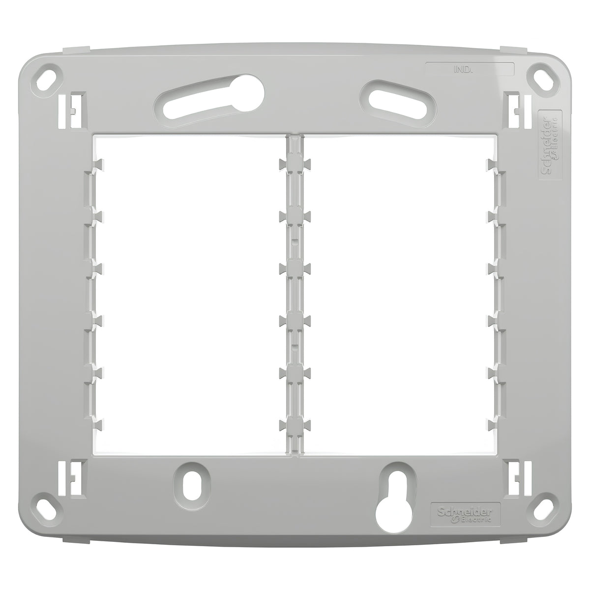 Conjunto De Interruptor Paralelo 2 Modulo 10A 4X4 Miluz Schneider