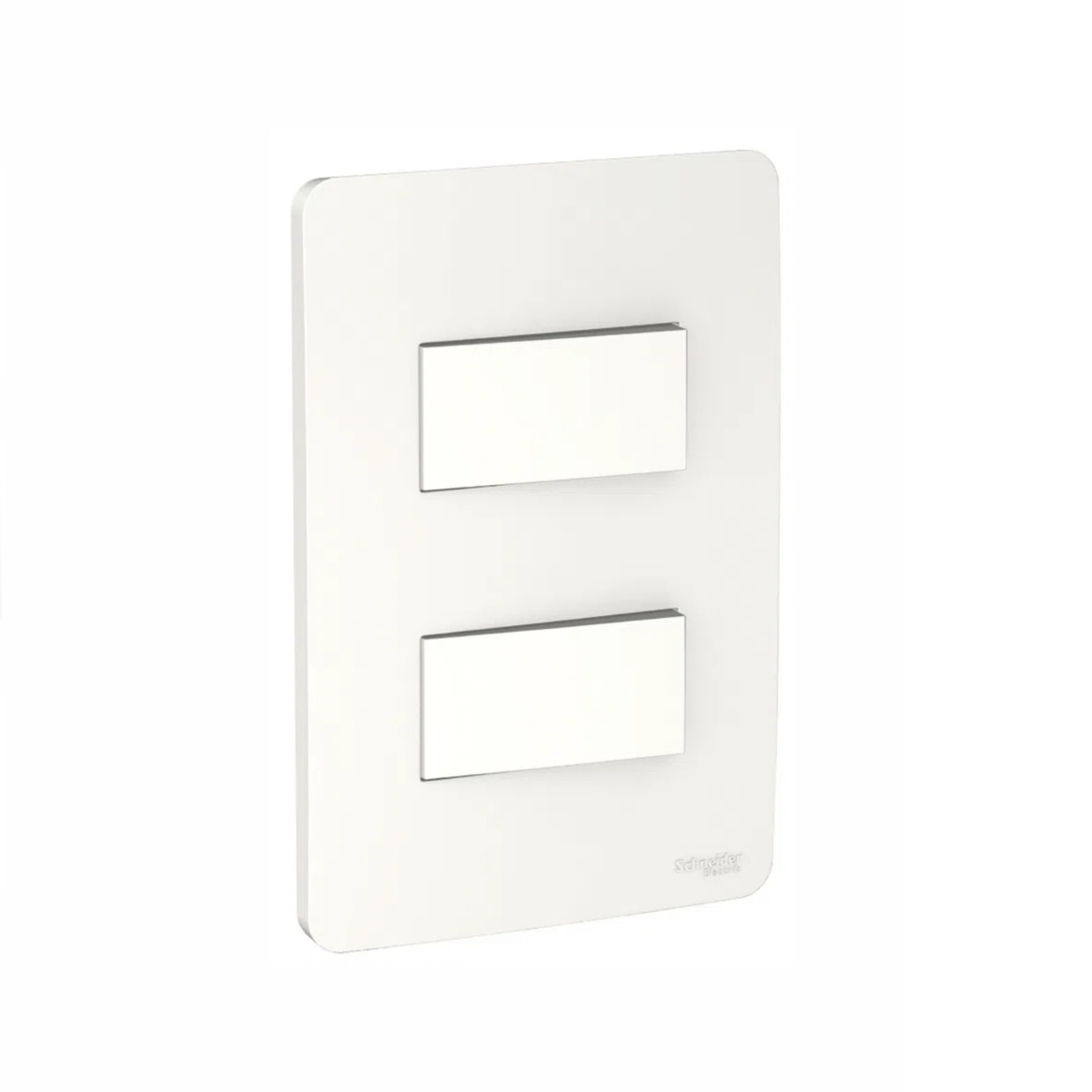 Conjunto De Interruptor Simples 2 Modulo 10A 4X2 Br Orion Schneider