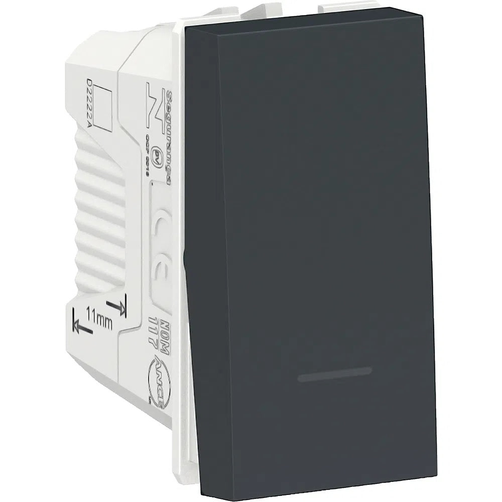 Conjunto De Interruptor Paralelo 2 Modulo 10A 4X4 Pt Orion Schneider