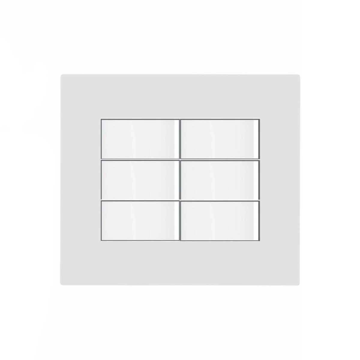 Conjunto De Interruptor Paralelo 6 Modulo 10A 4X4 Br Orion Schneider