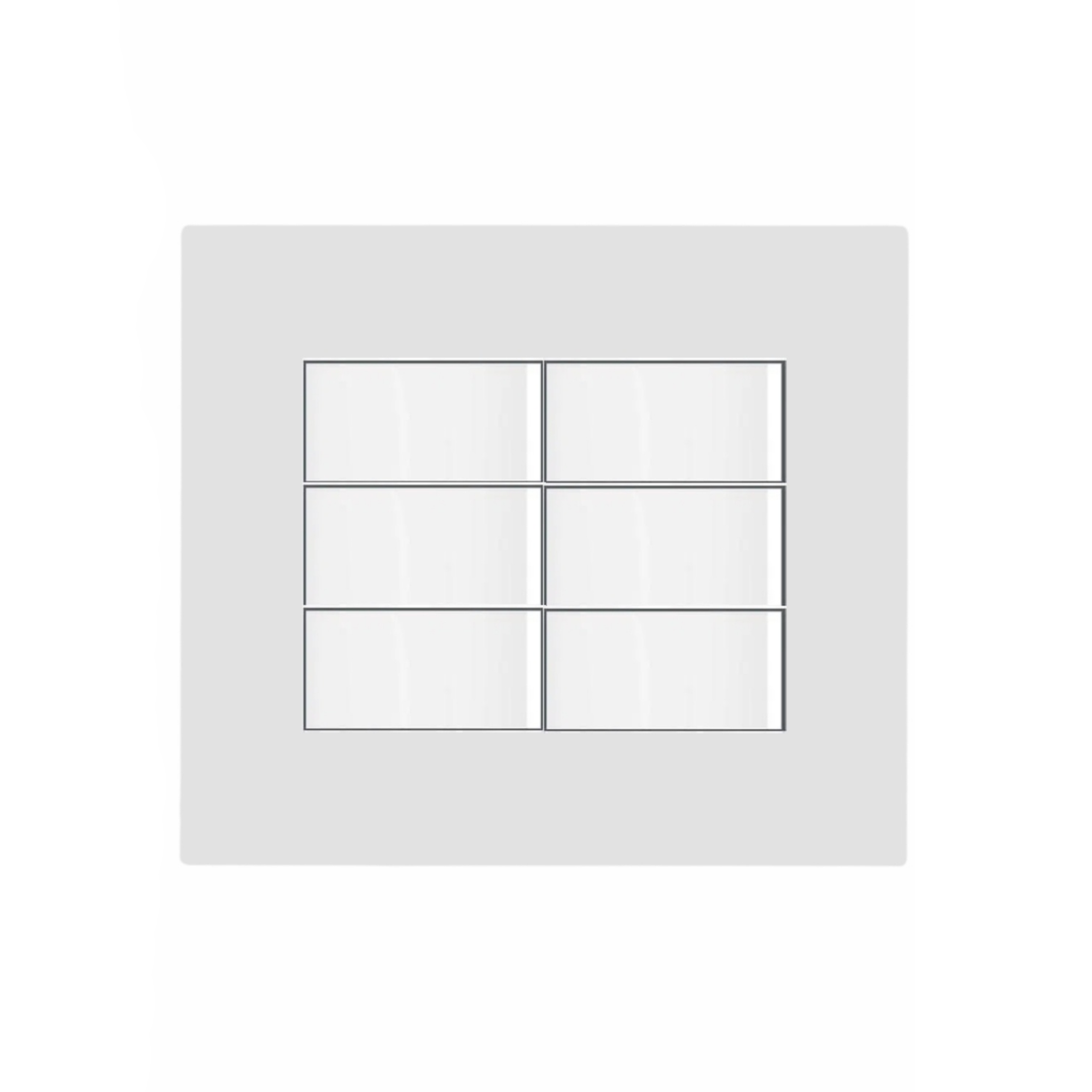 Conjunto De Interruptor Simples 6 Modulo 10A 4X4 Br Orion Schneider