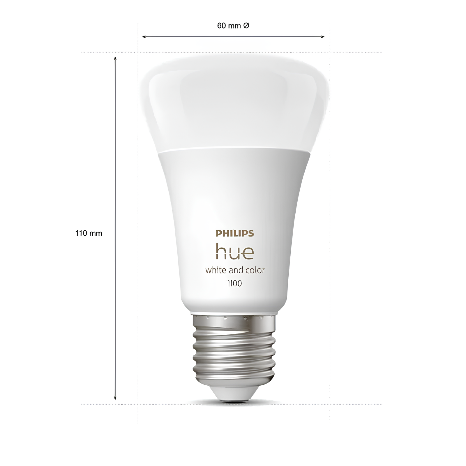 Kit 3 Lampada Led Bulbo 9,5W Rgb 1055Lm Ip20 E27 Philips Hue