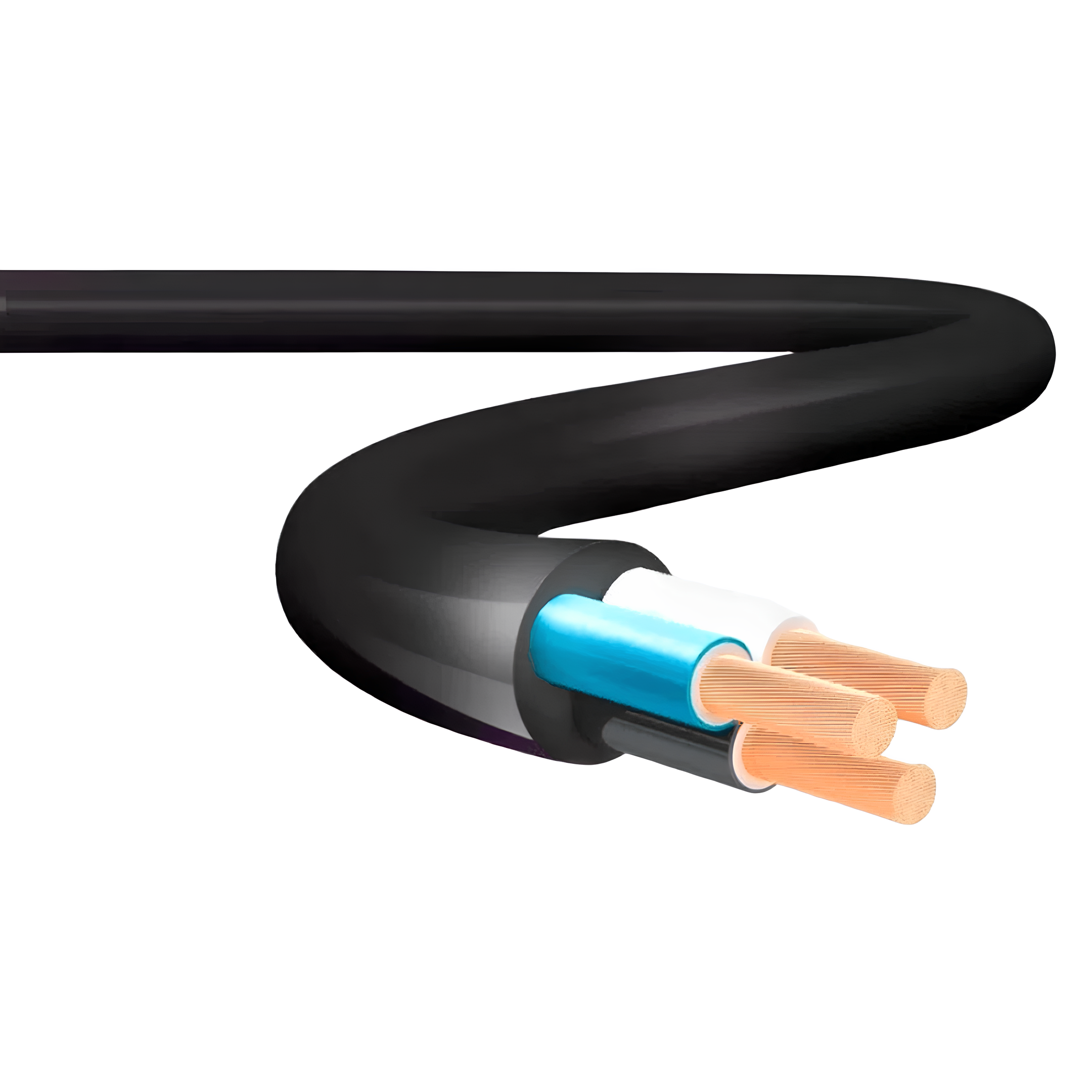 Rolo De 100 Metros Cabo Pp Eproflex 3X1,5Mm 1Kv Induscabos