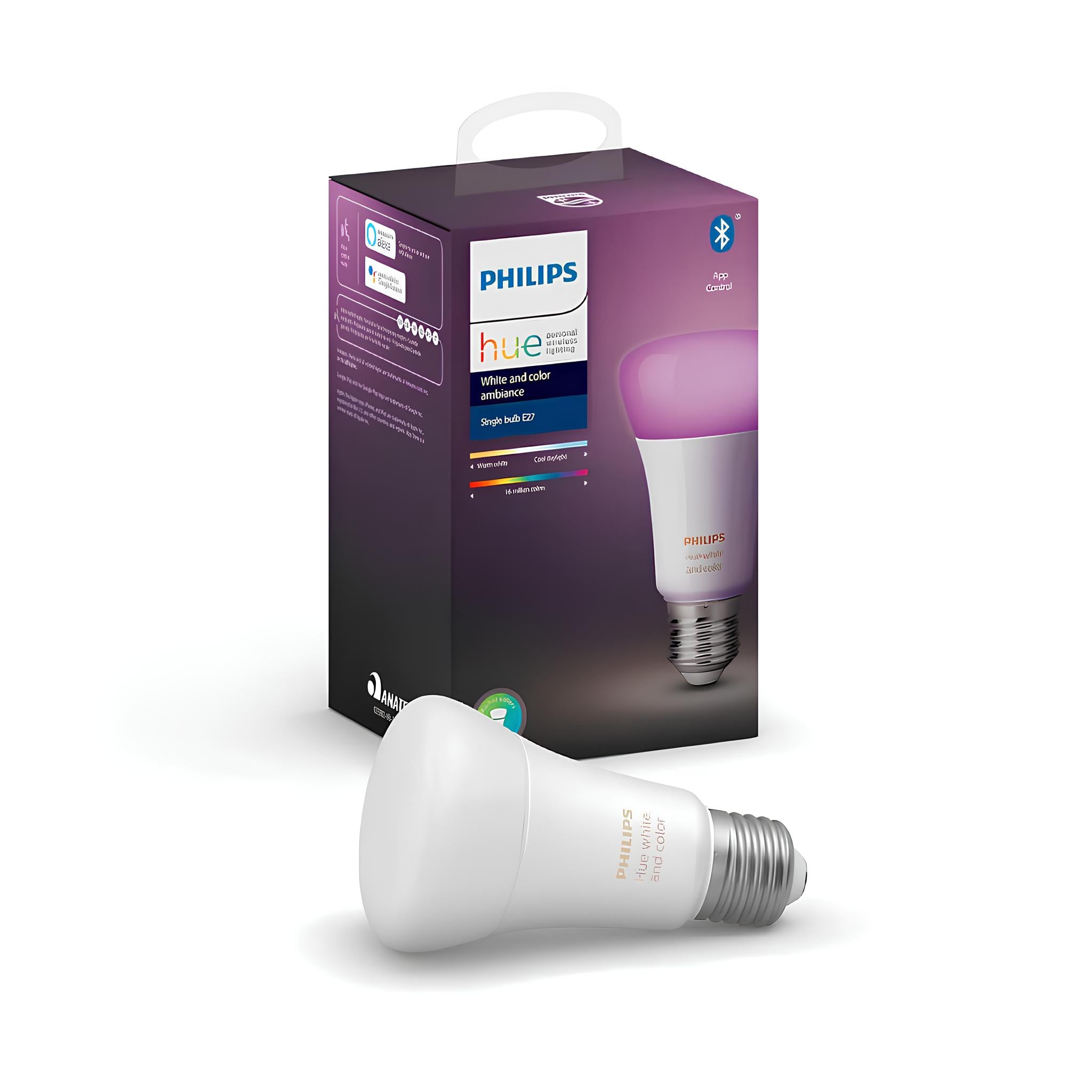 Lâmpada Philips Hue White & Color Ambiance 9w A60 RGB E27