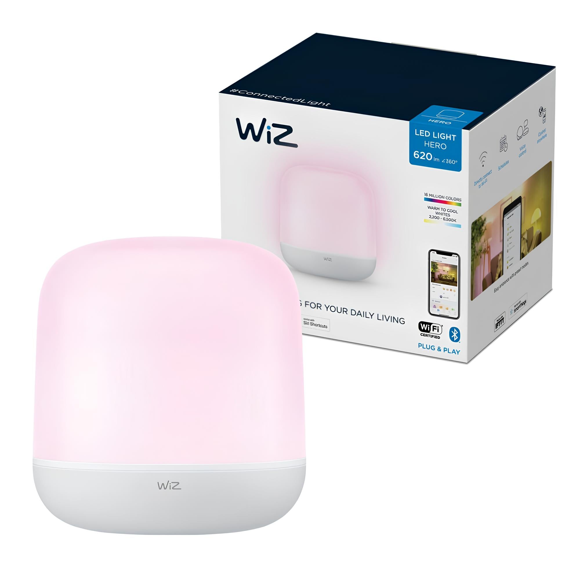 Luminária Hero Smart Led Wifi Bluetooth Rgb Bivolt WiZ